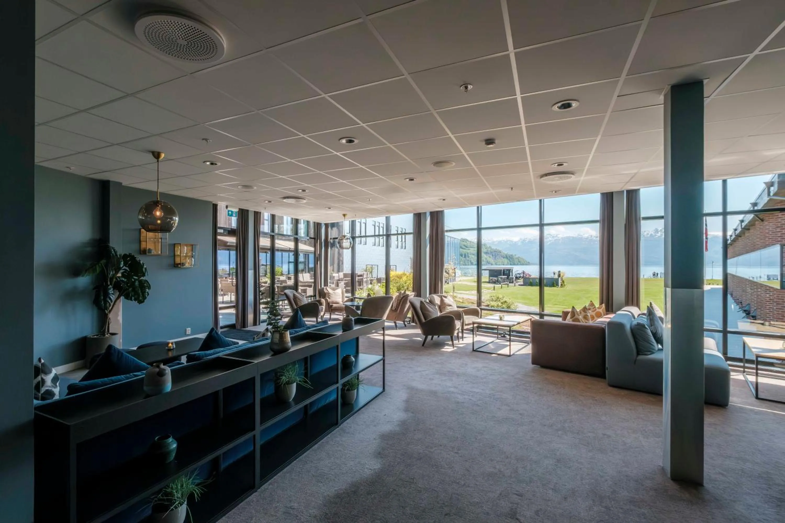 Seating area in Hardangerfjord Hotel