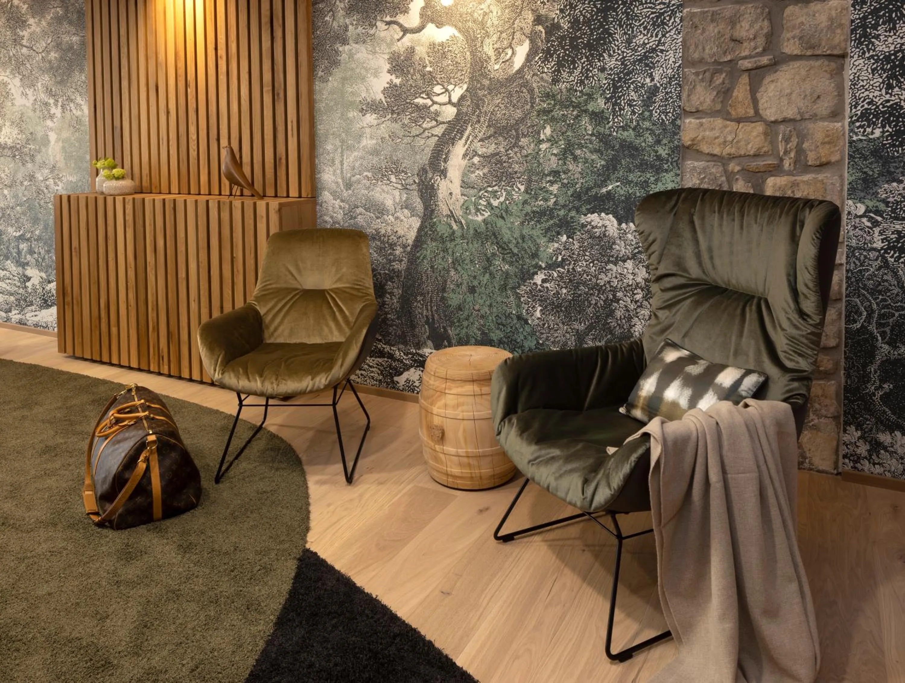 Lobby or reception in Hofgut Wißberg - Das Weinberghotel