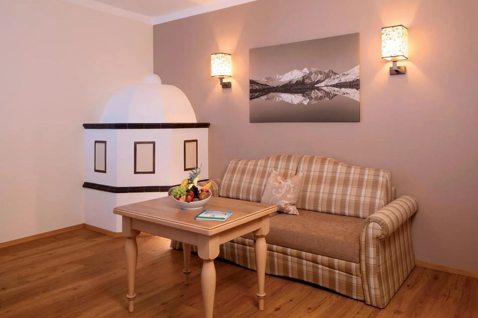 Living room in ZillergrundRock Luxury Mountain Resort