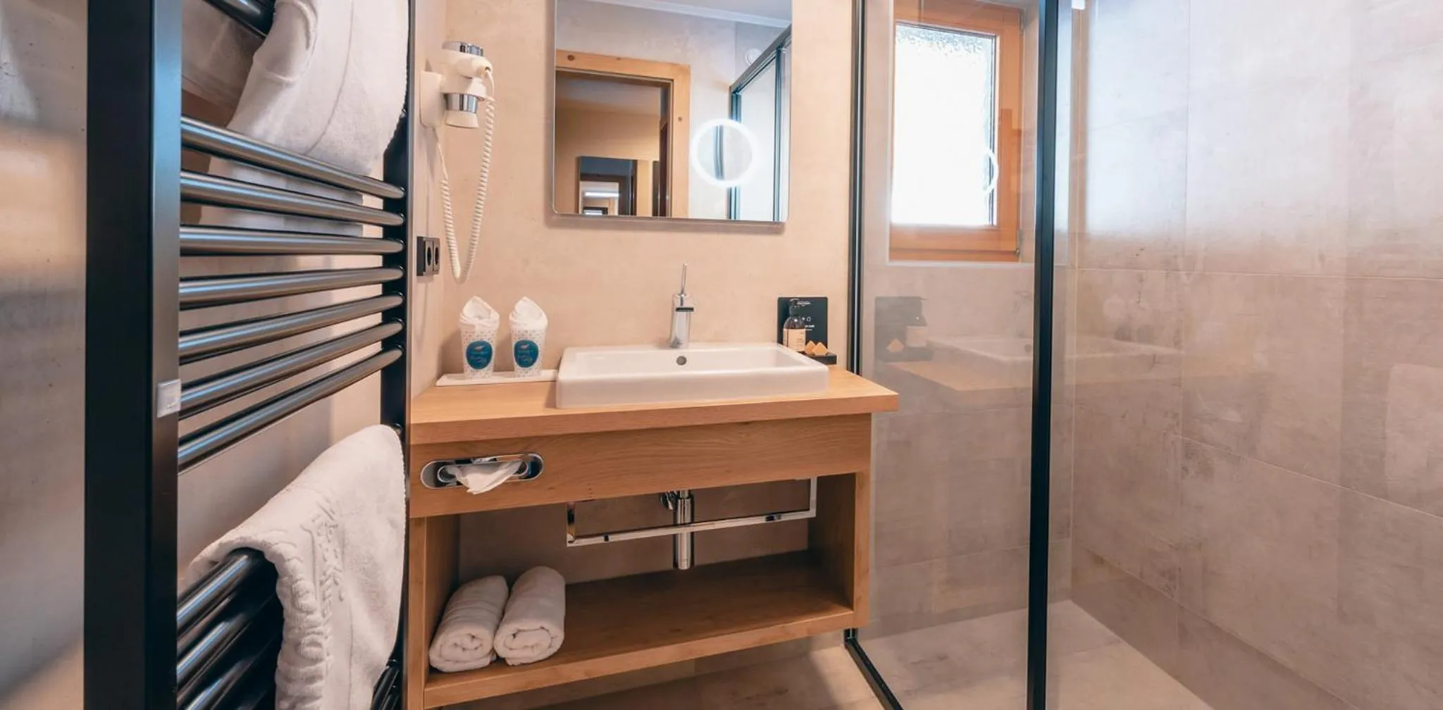 Bathroom in ZillergrundRock Luxury Mountain Resort