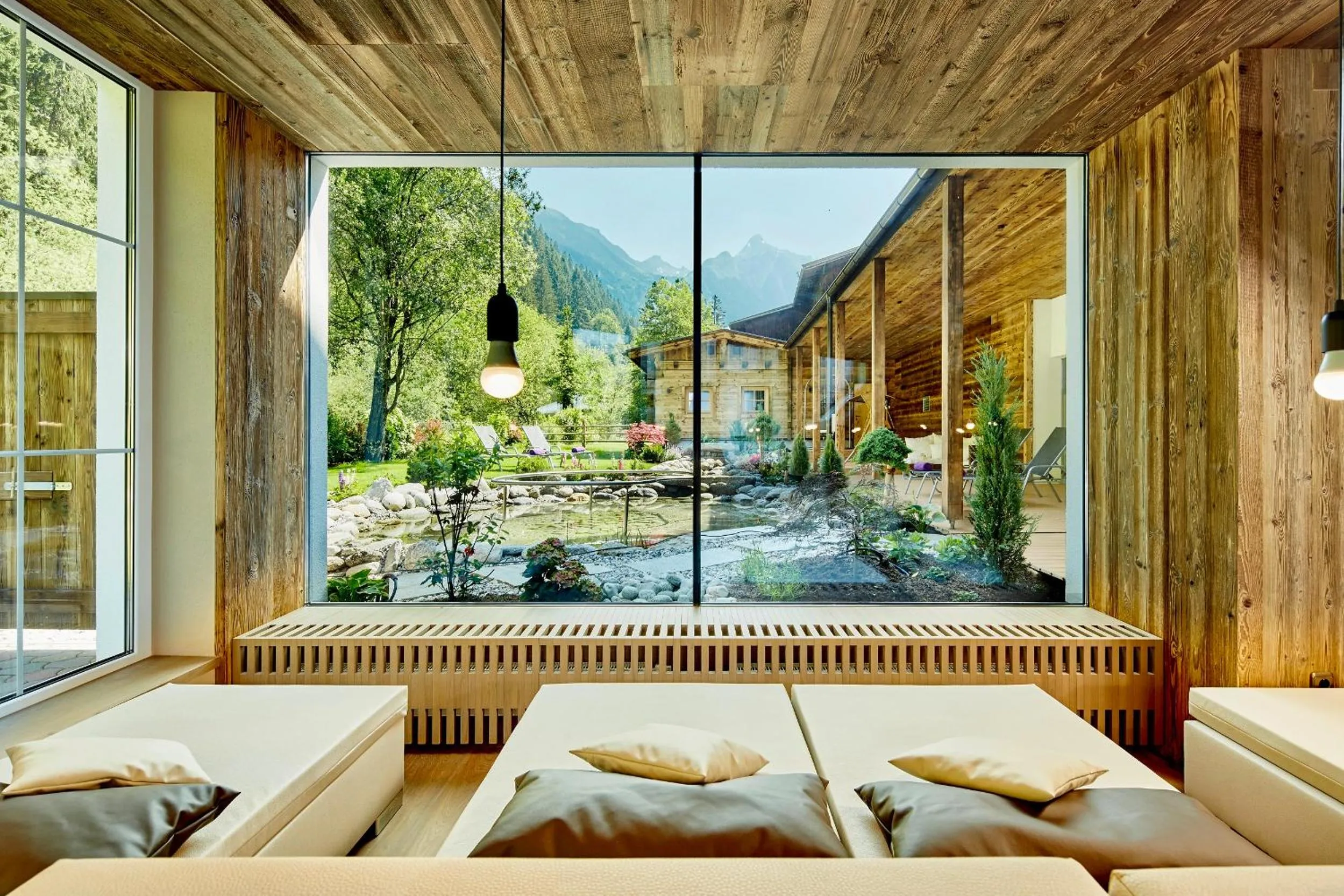 Sauna in ZillergrundRock Luxury Mountain Resort