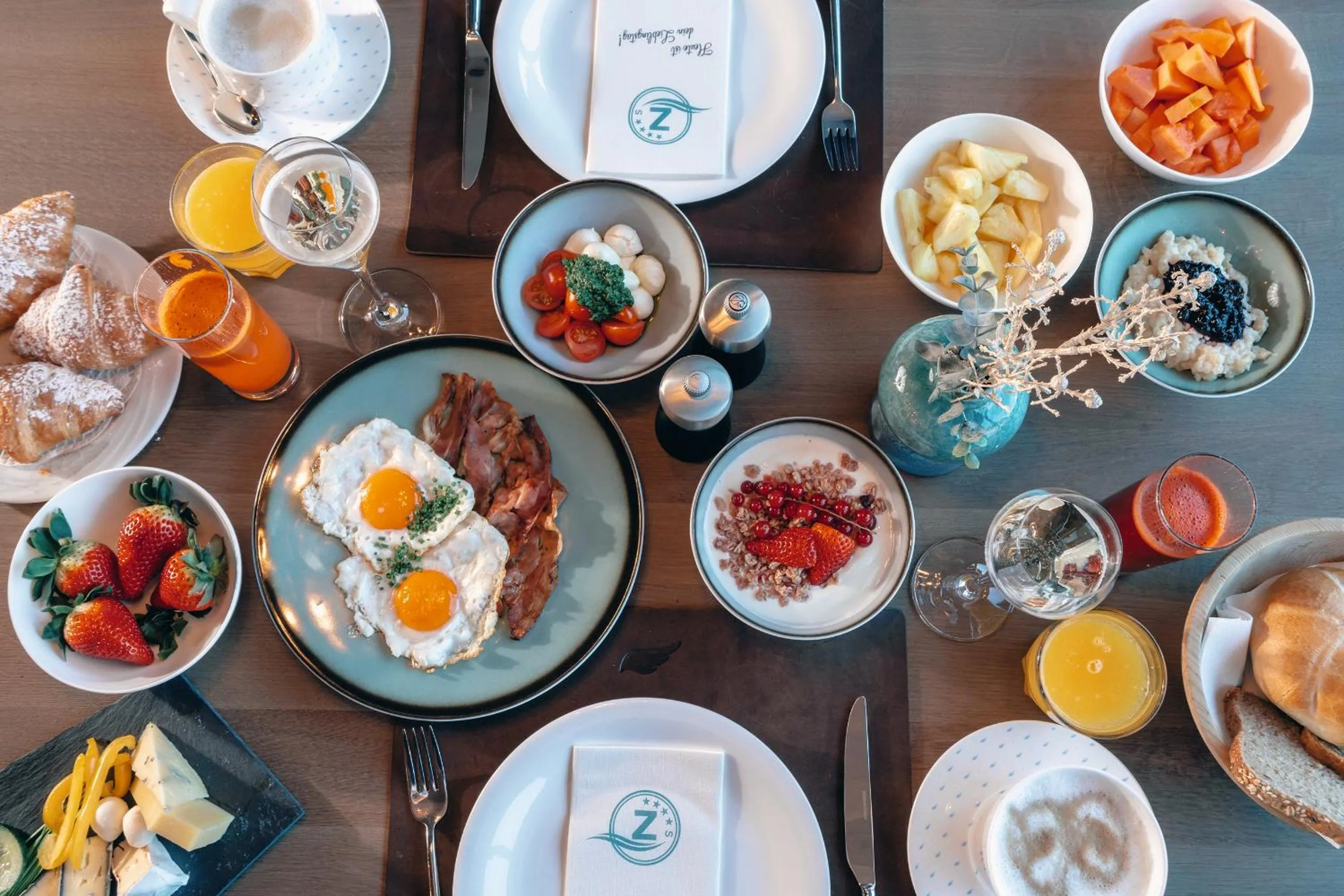 Breakfast in ZillergrundRock Luxury Mountain Resort