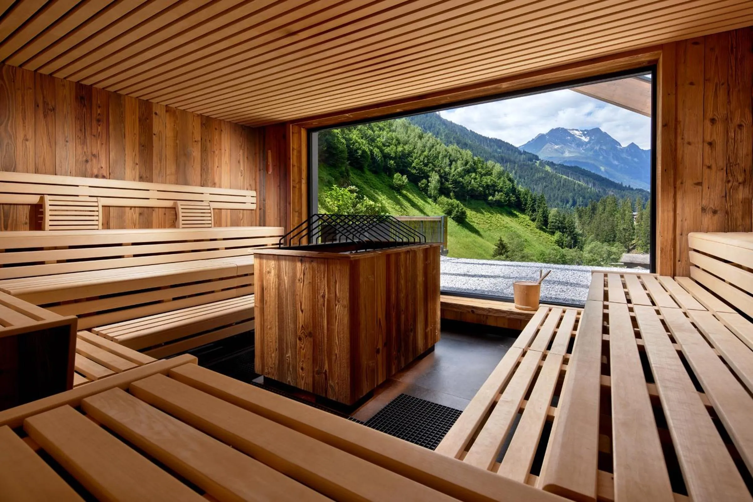Sauna in ZillergrundRock Luxury Mountain Resort