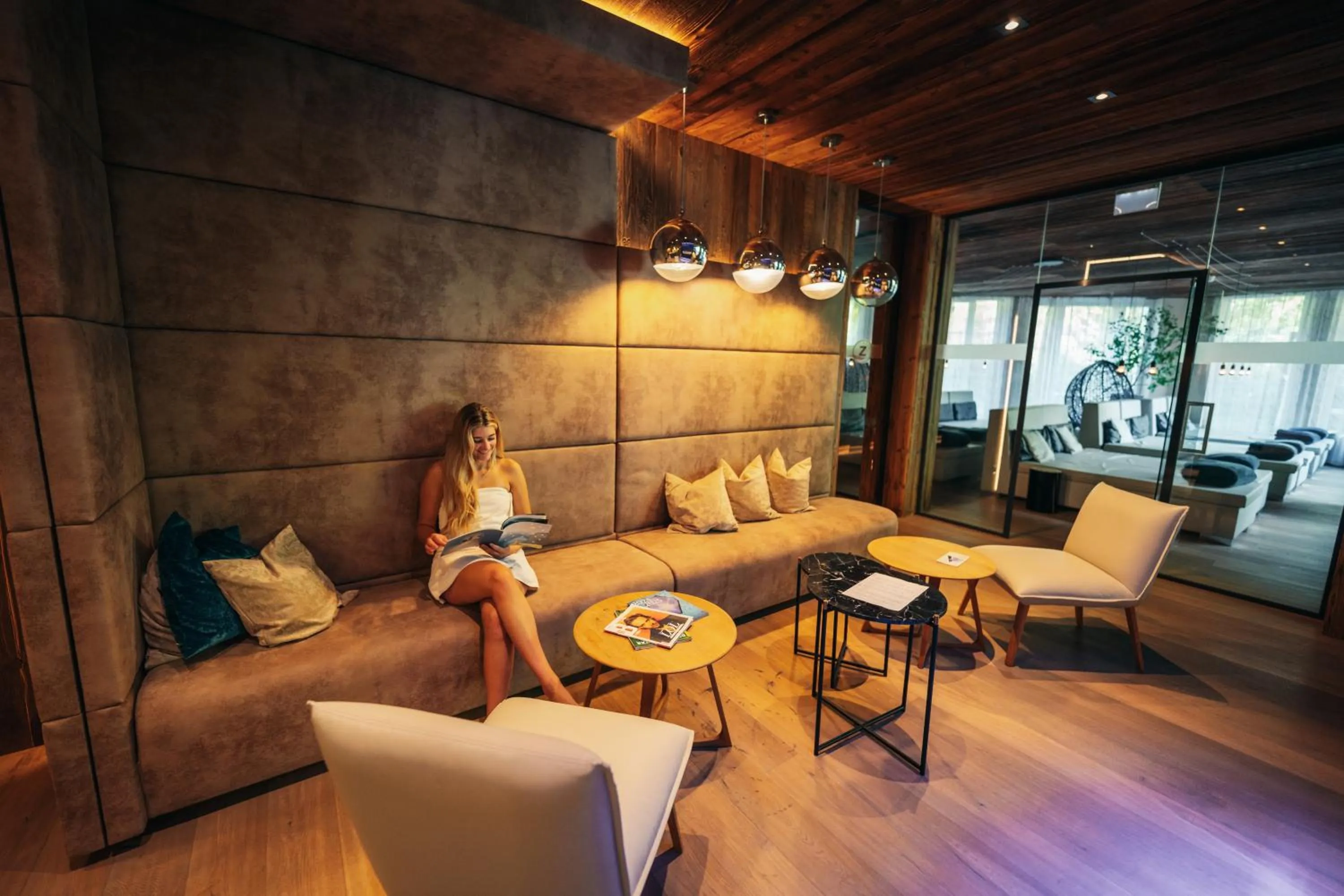 Sauna in ZillergrundRock Luxury Mountain Resort