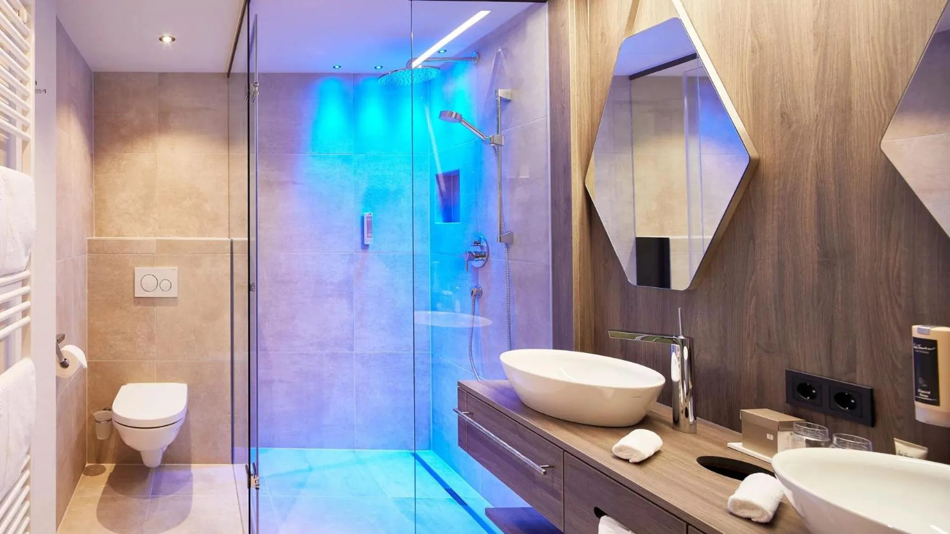 Bathroom in ZillergrundRock Luxury Mountain Resort