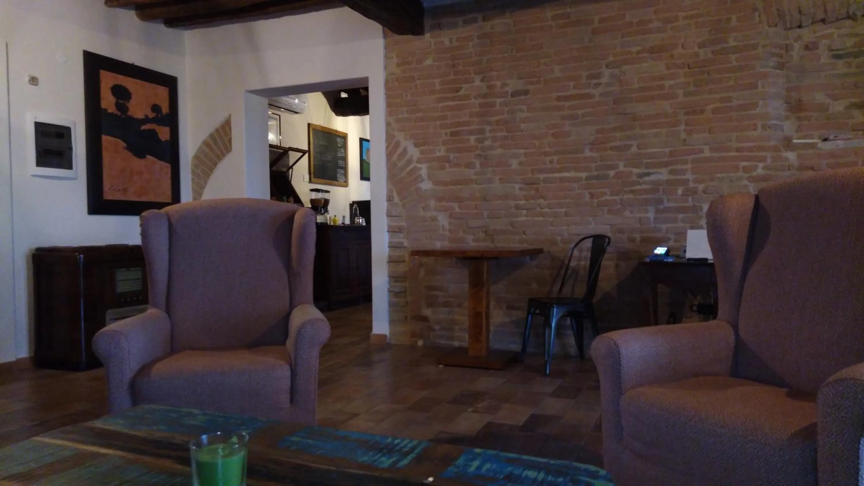 Seating area in Antico Casale Caroli