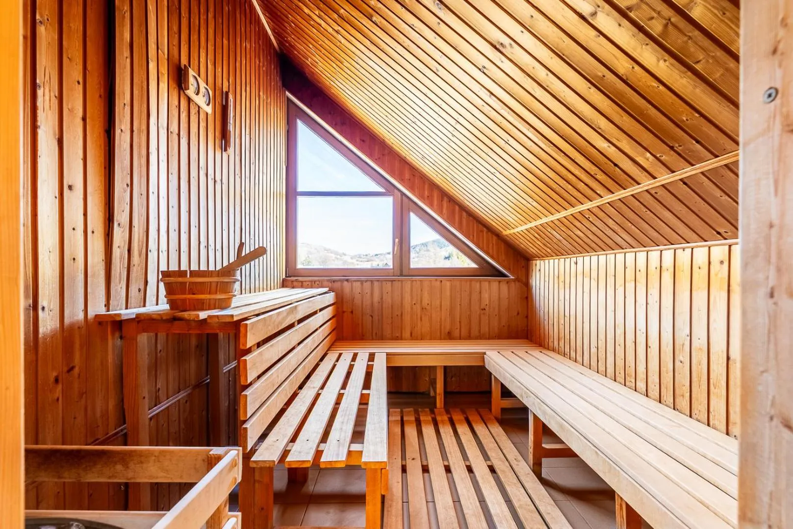 Sauna in Garni Hotel Gavurky