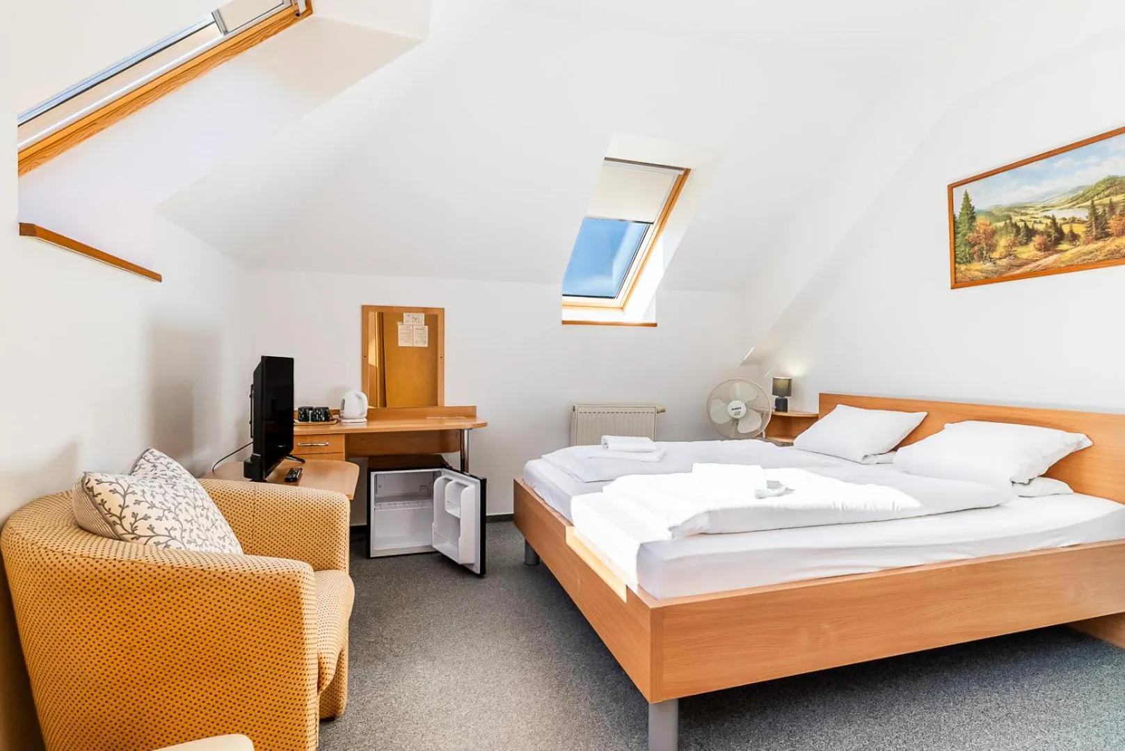 Bed in Garni Hotel Gavurky