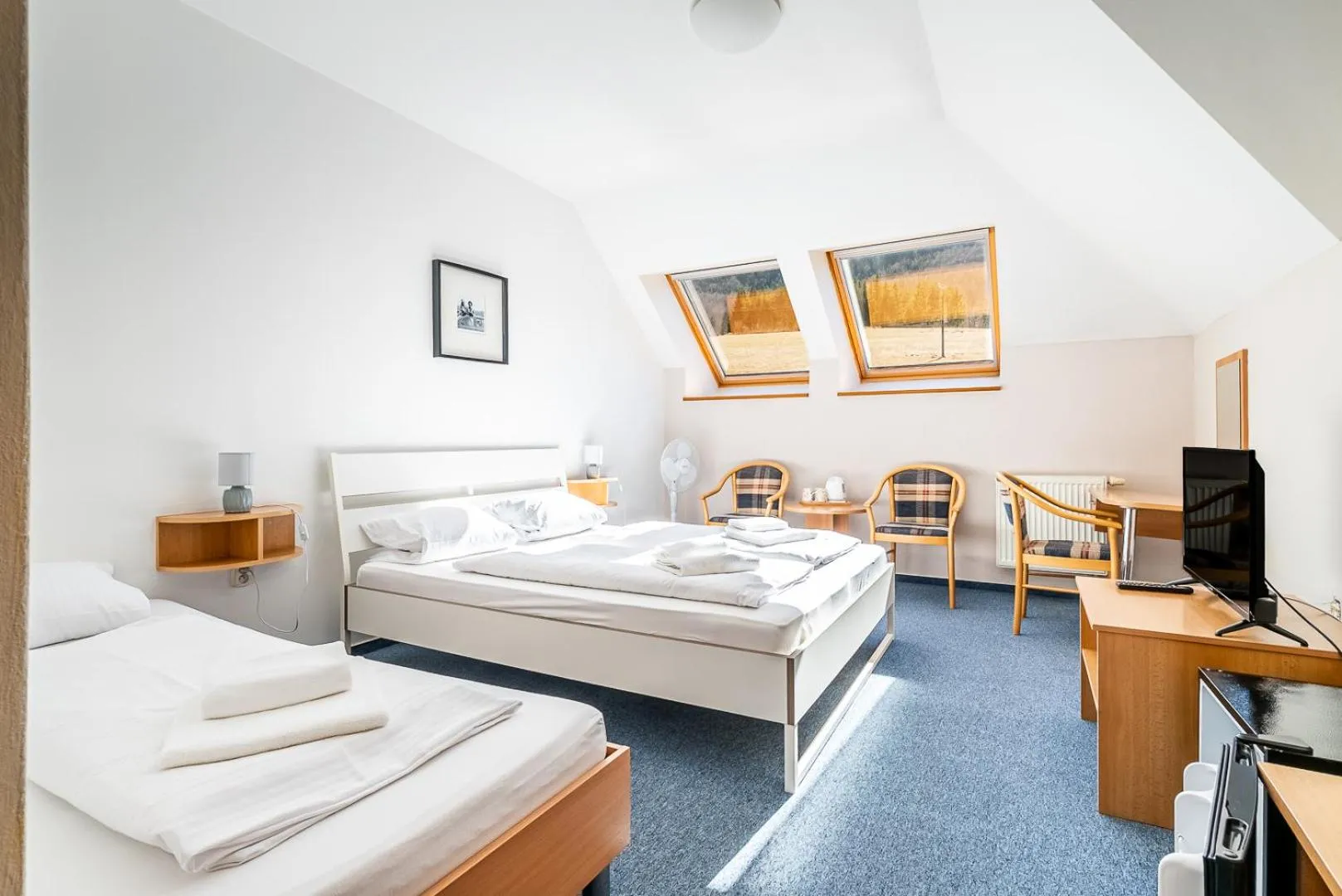 Bed in Garni Hotel Gavurky