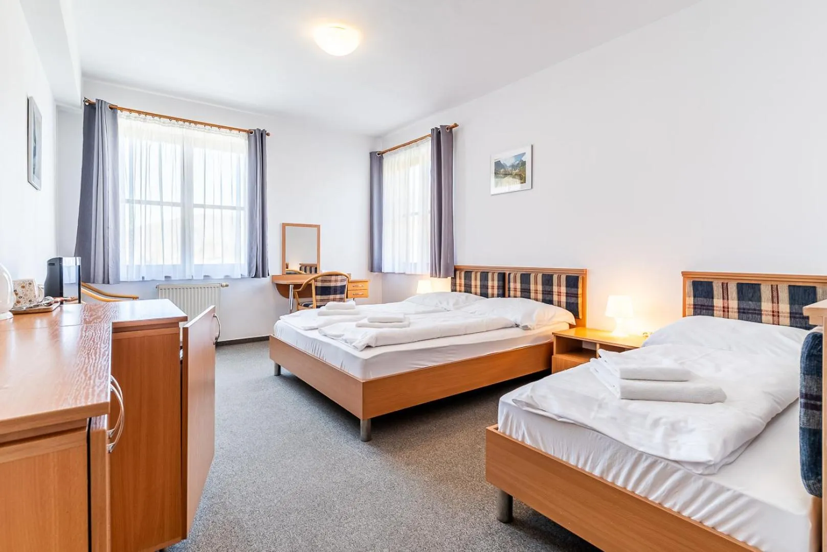 Bed in Garni Hotel Gavurky