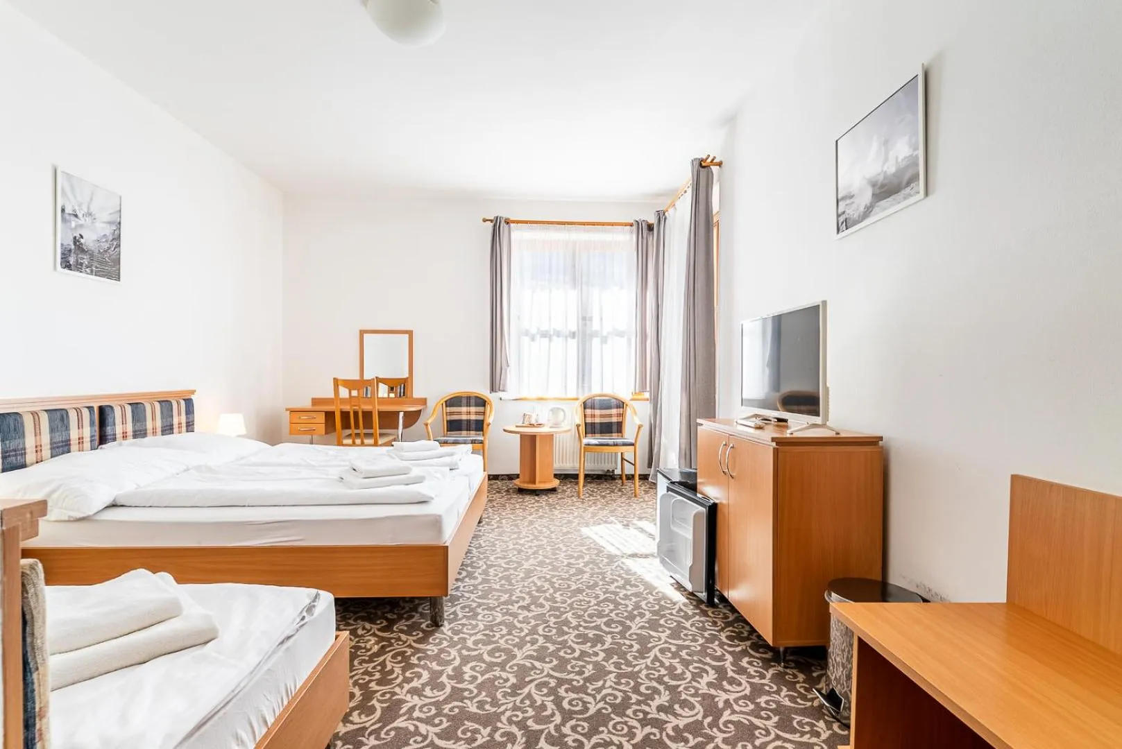 Bed in Garni Hotel Gavurky