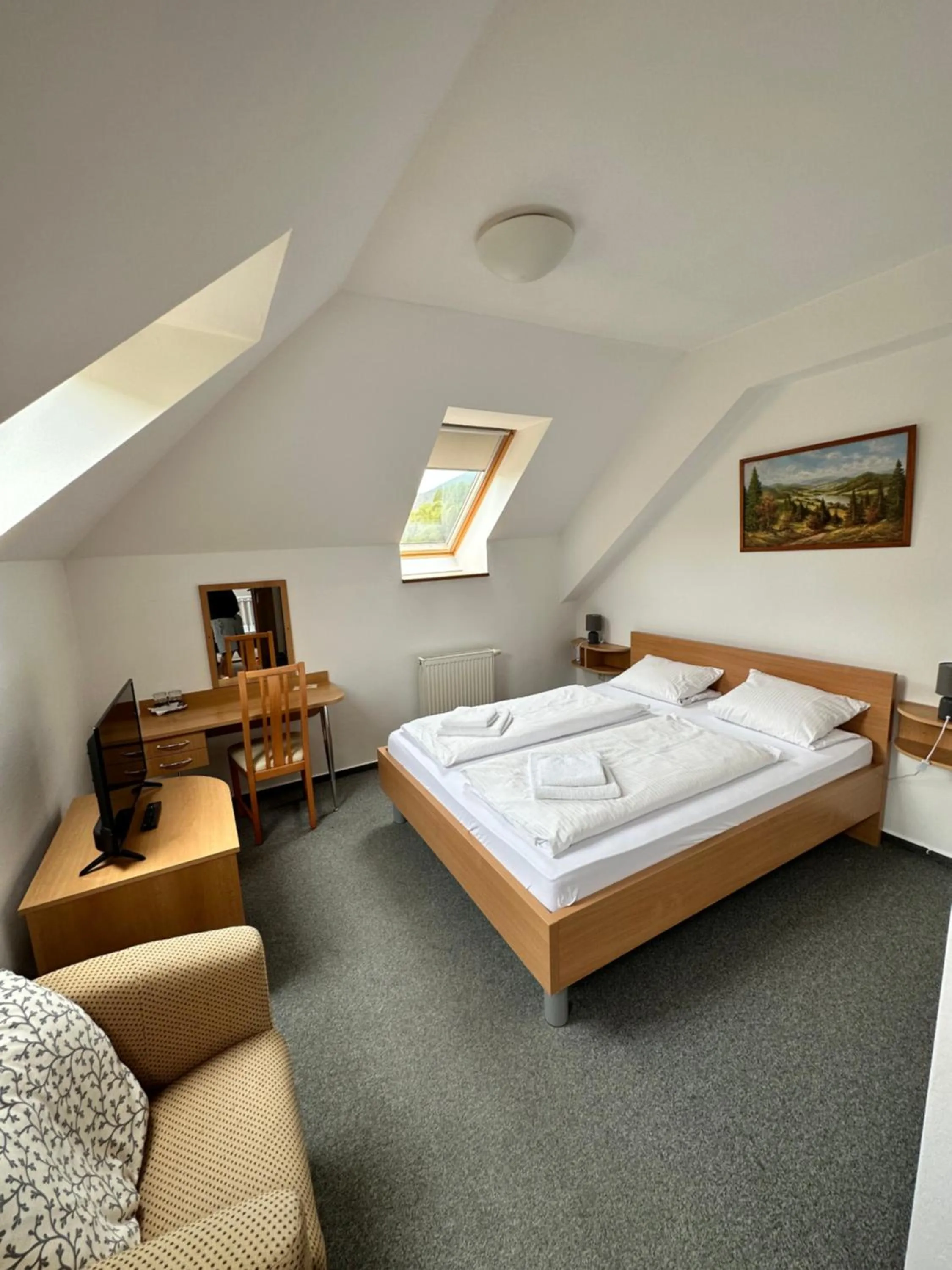 Bed in Garni Hotel Gavurky