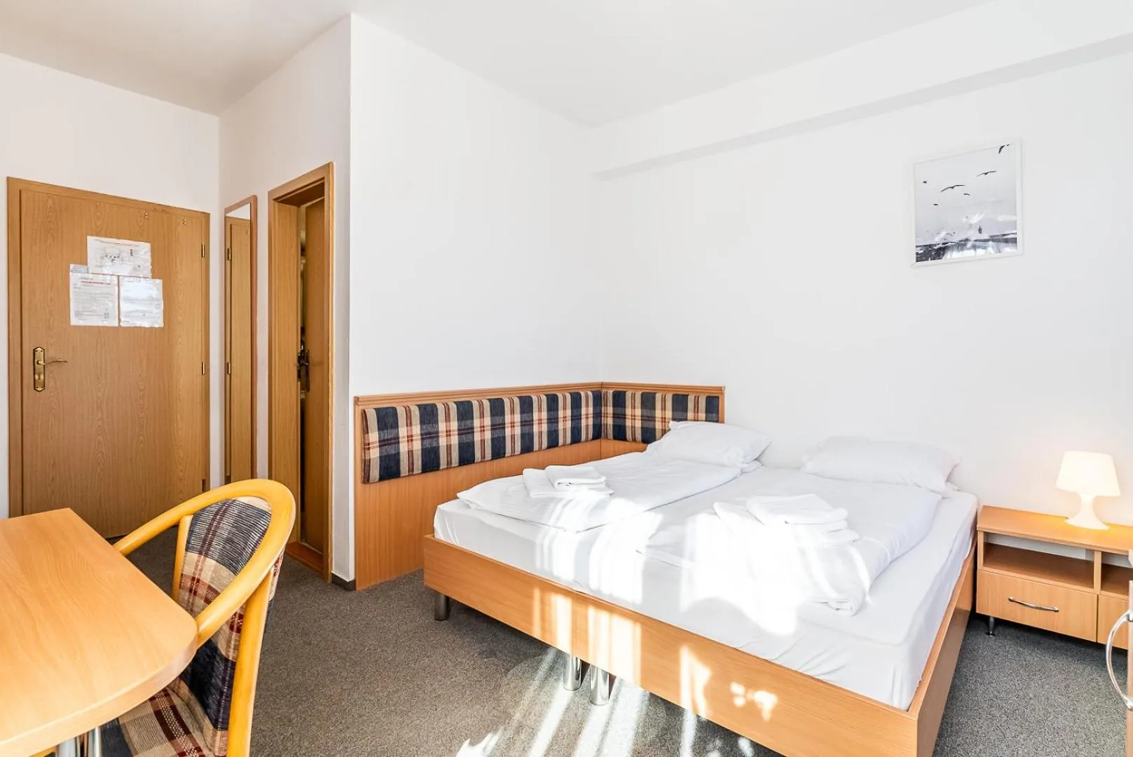 Bed in Garni Hotel Gavurky