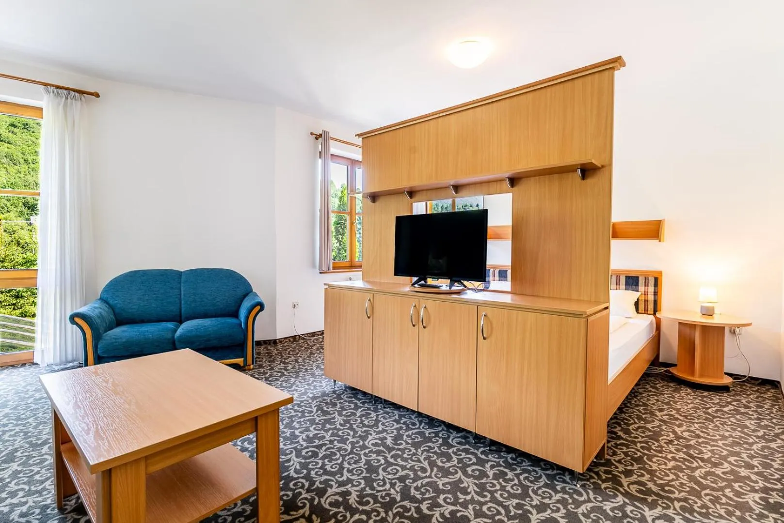 Bed in Garni Hotel Gavurky