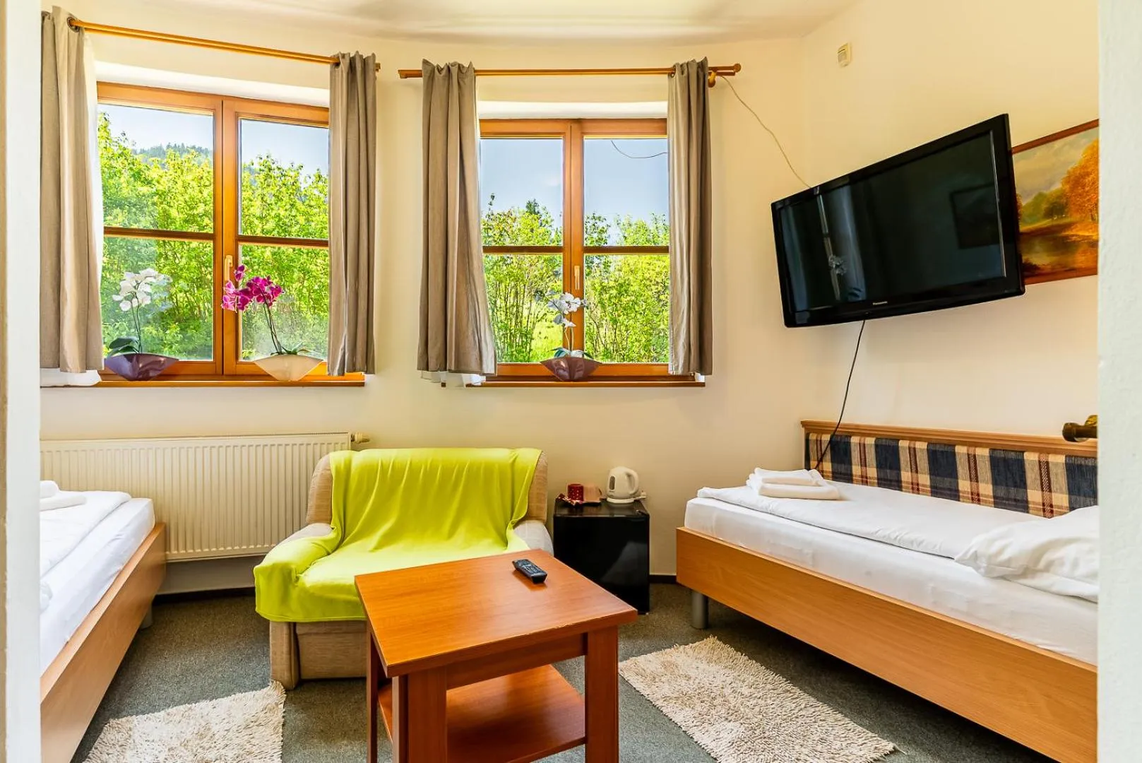 Bed in Garni Hotel Gavurky