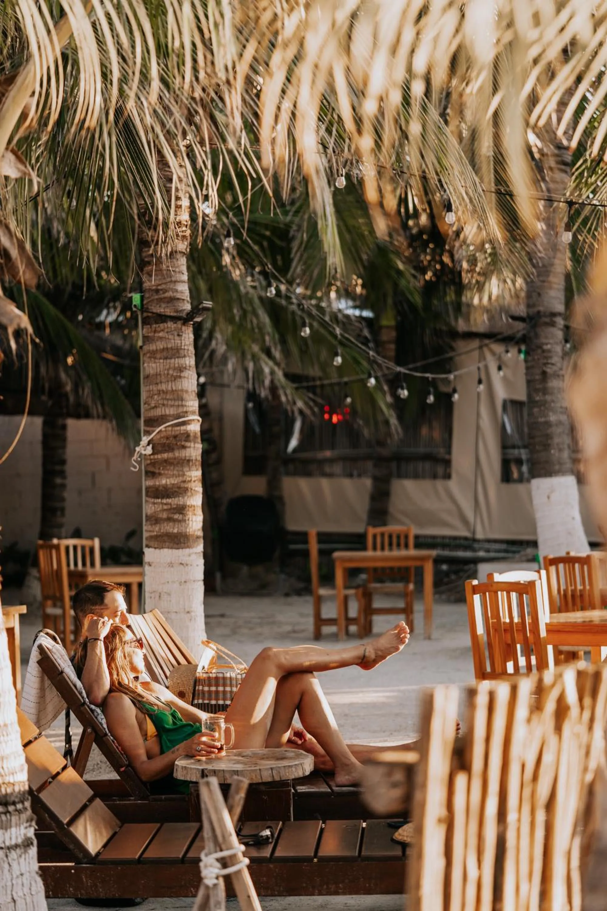 Patio in La Diosa Kali Beach Front Hotel