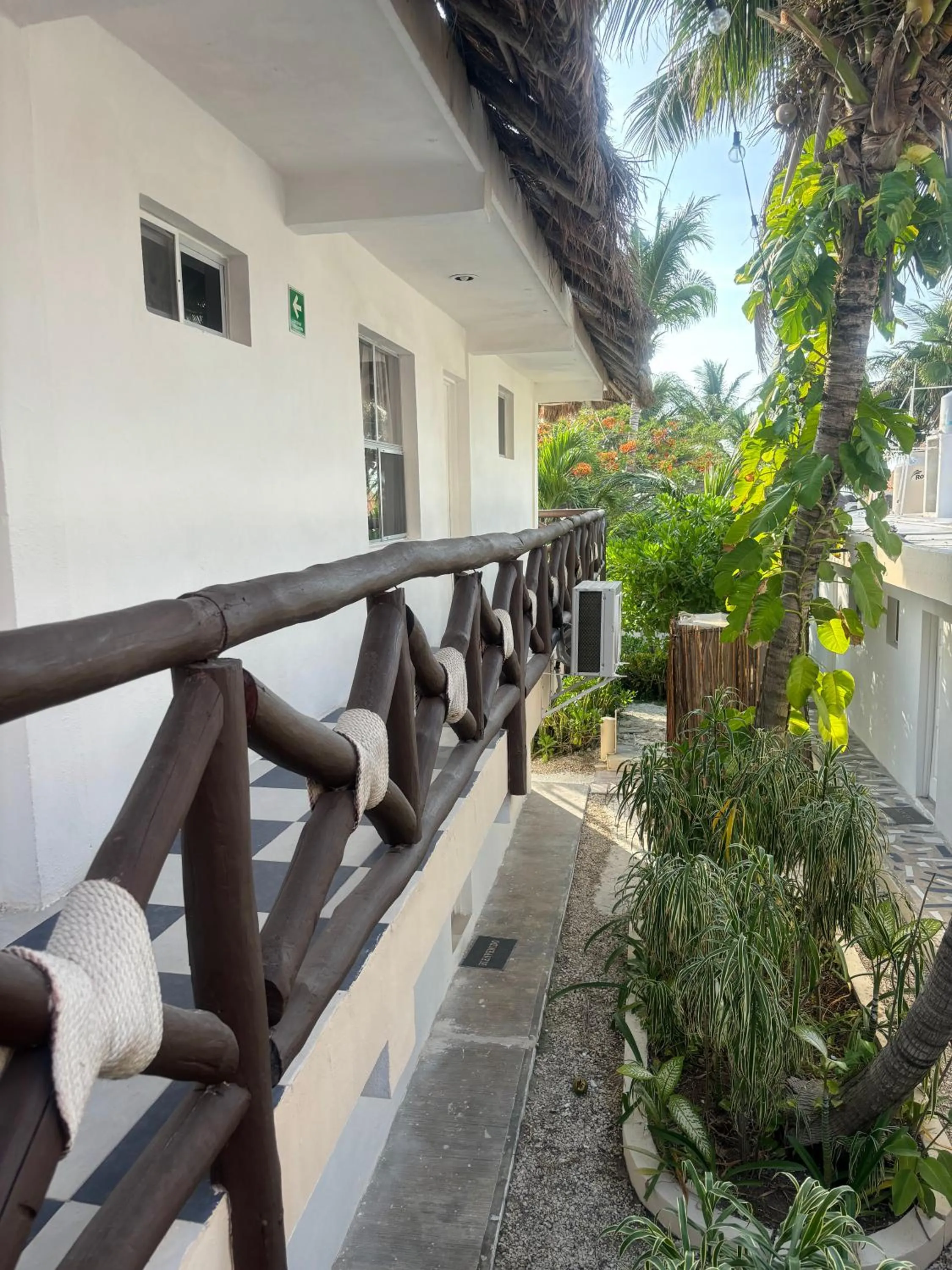 Patio in La Diosa Kali Beach Front Hotel