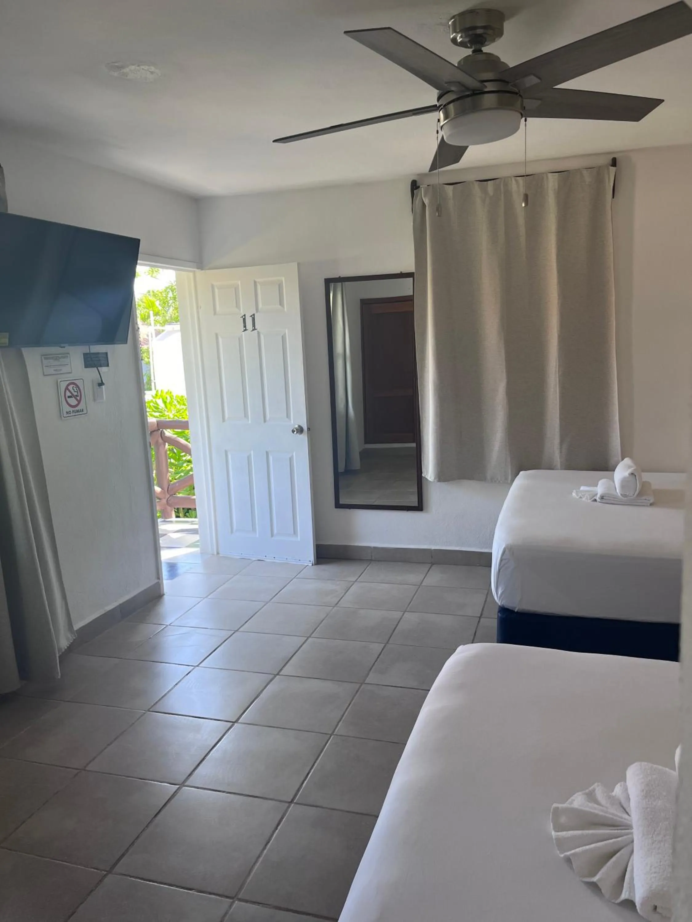 Bed in La Diosa Kali Beach Front Hotel