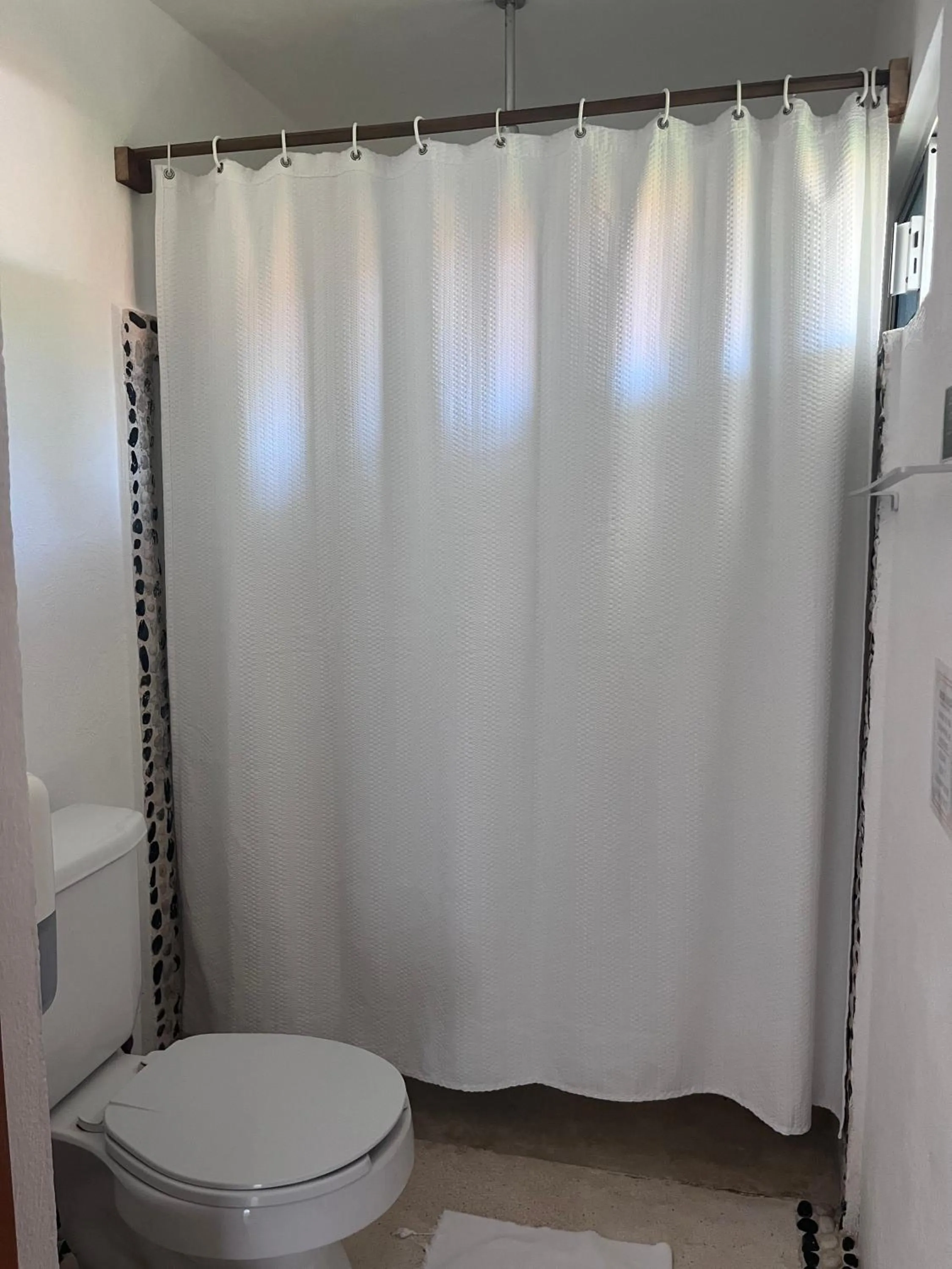 Shower in La Diosa Kali Beach Front Hotel