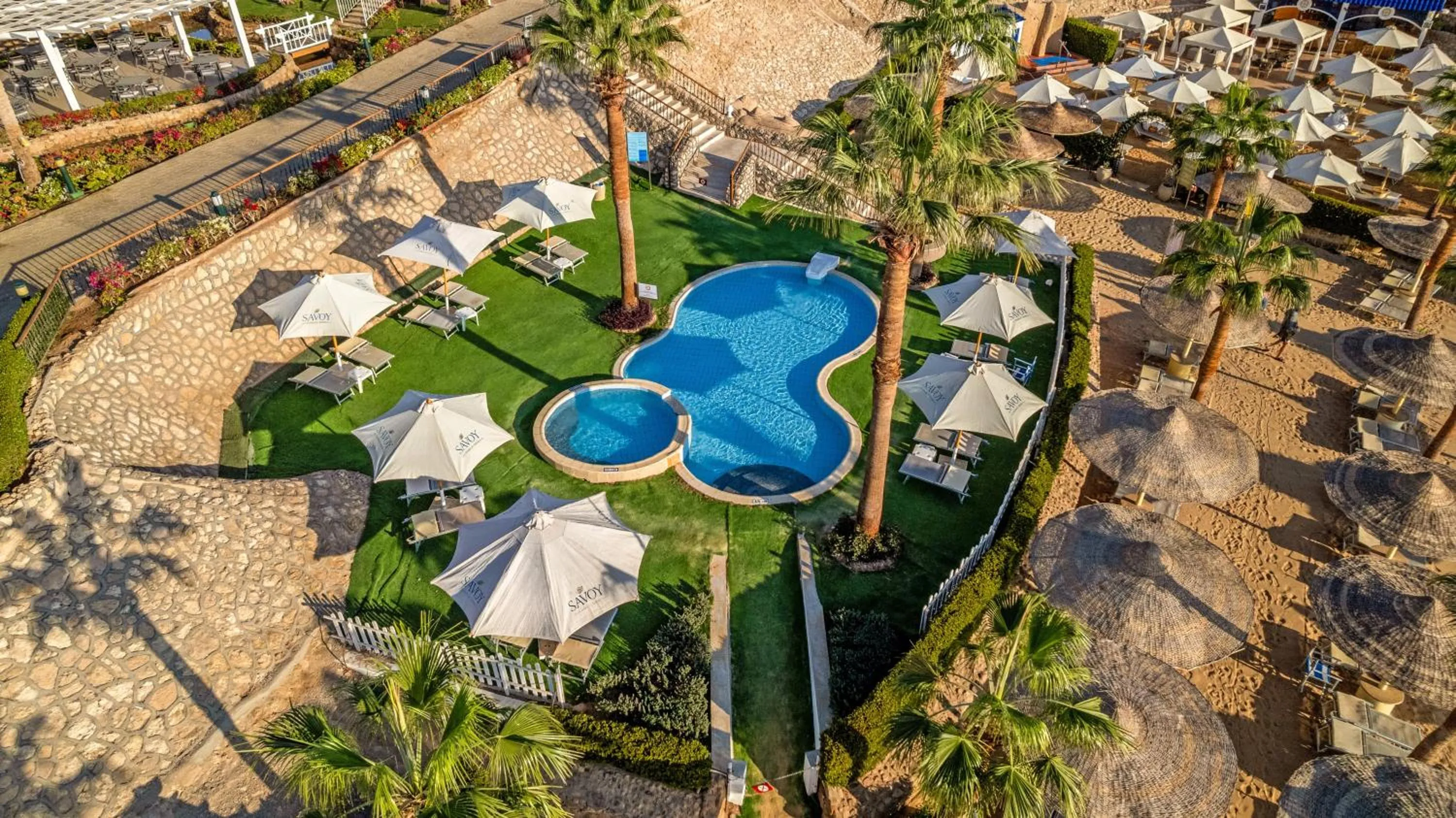 Bird's eye view in Savoy Sharm El Sheikh