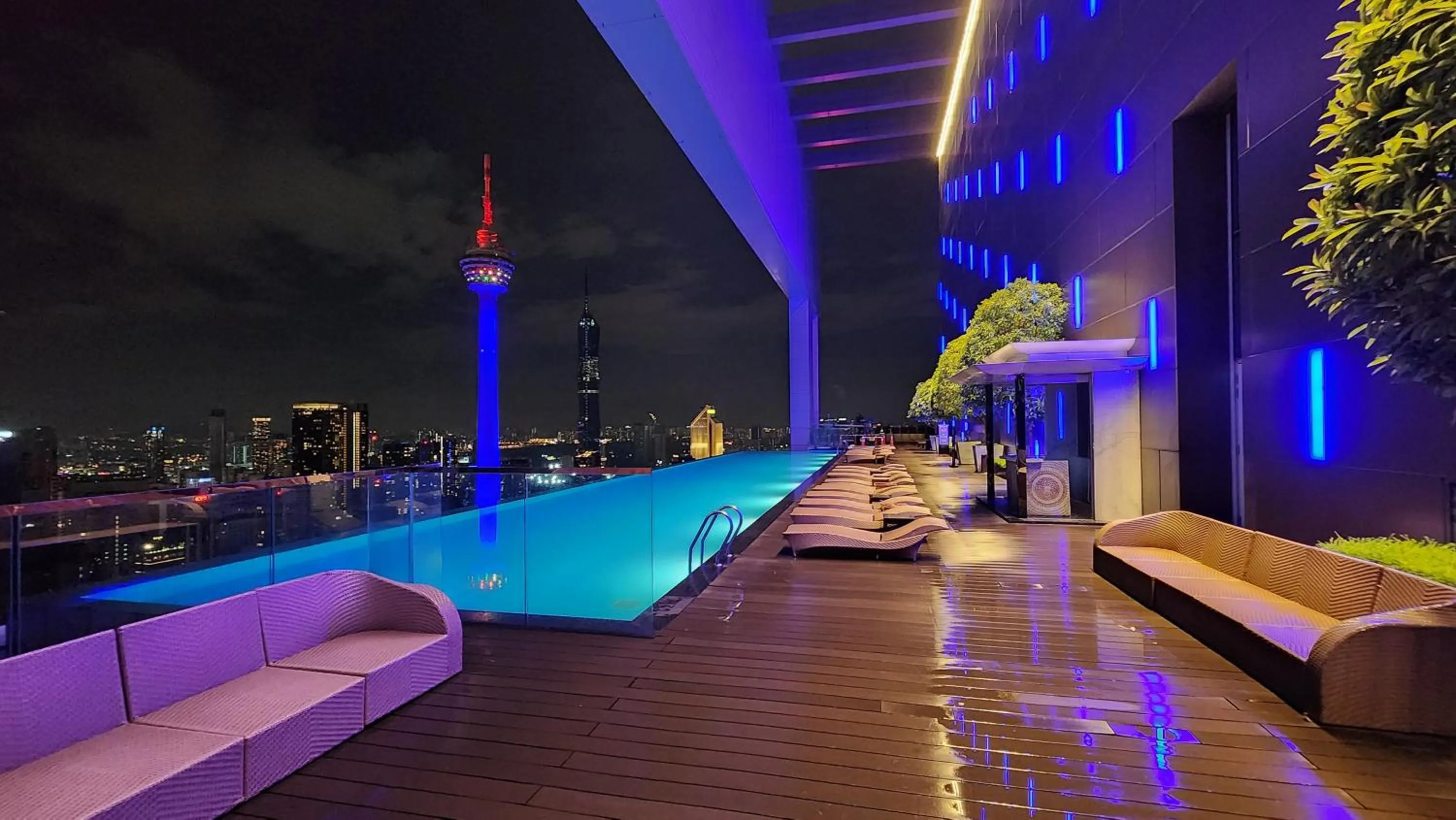 Swimming pool in KL Platinum KLCC By Hive KL