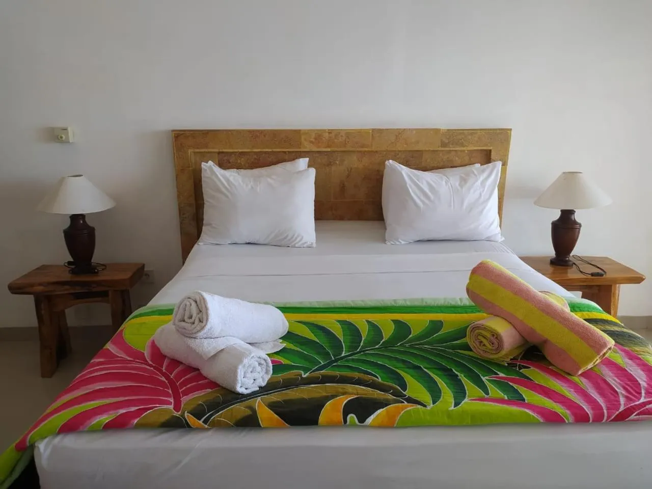 Bed in Ocean Resort Amed