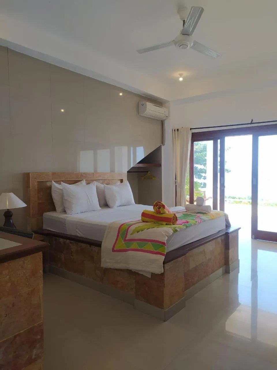 Bed in Ocean Resort Amed