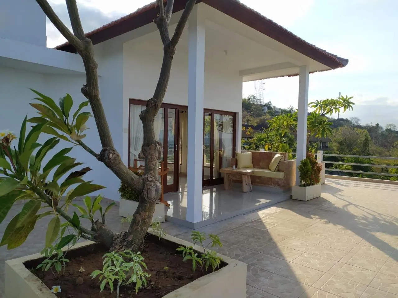 Patio in Ocean Resort Amed