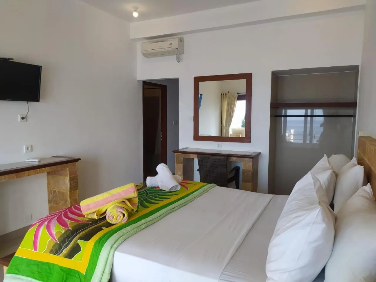 Bed in Ocean Resort Amed