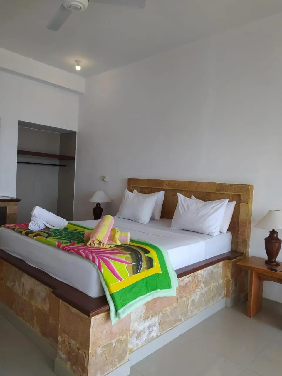 Bed in Ocean Resort Amed