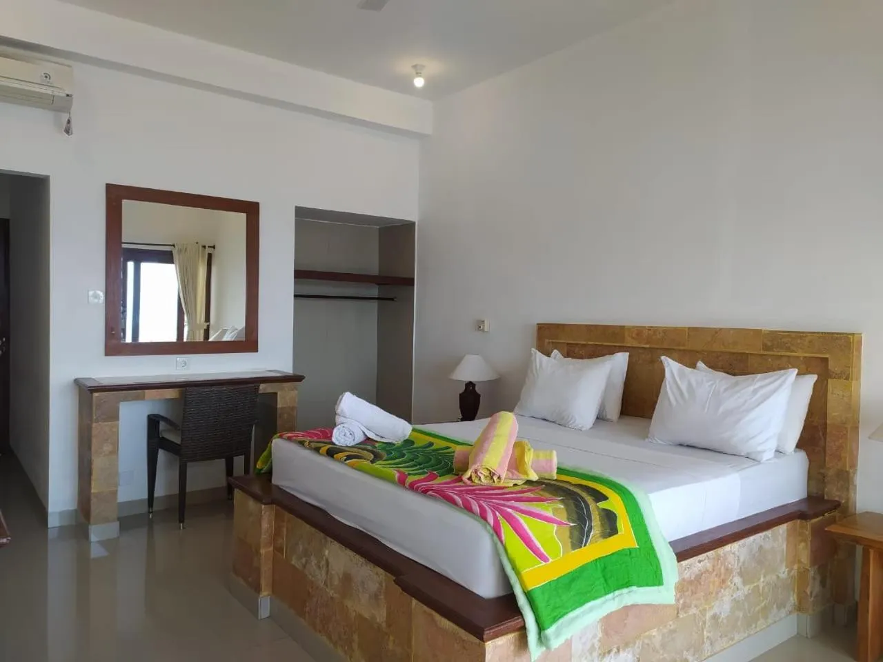 Bed in Ocean Resort Amed