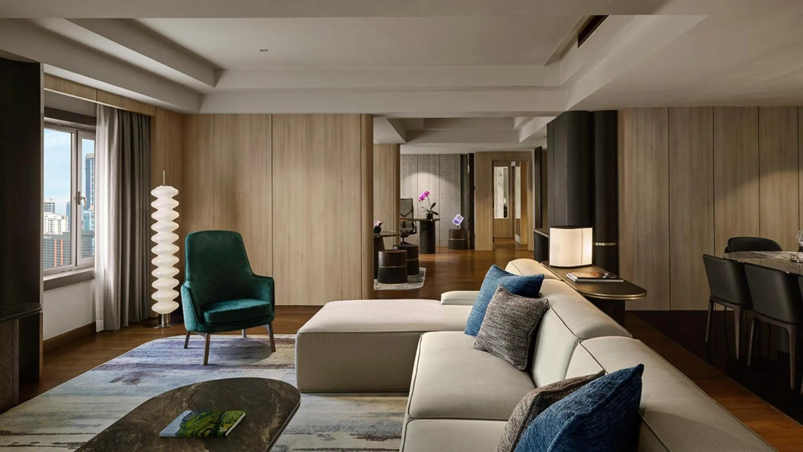 Living room in PARKROYAL COLLECTION Kuala Lumpur