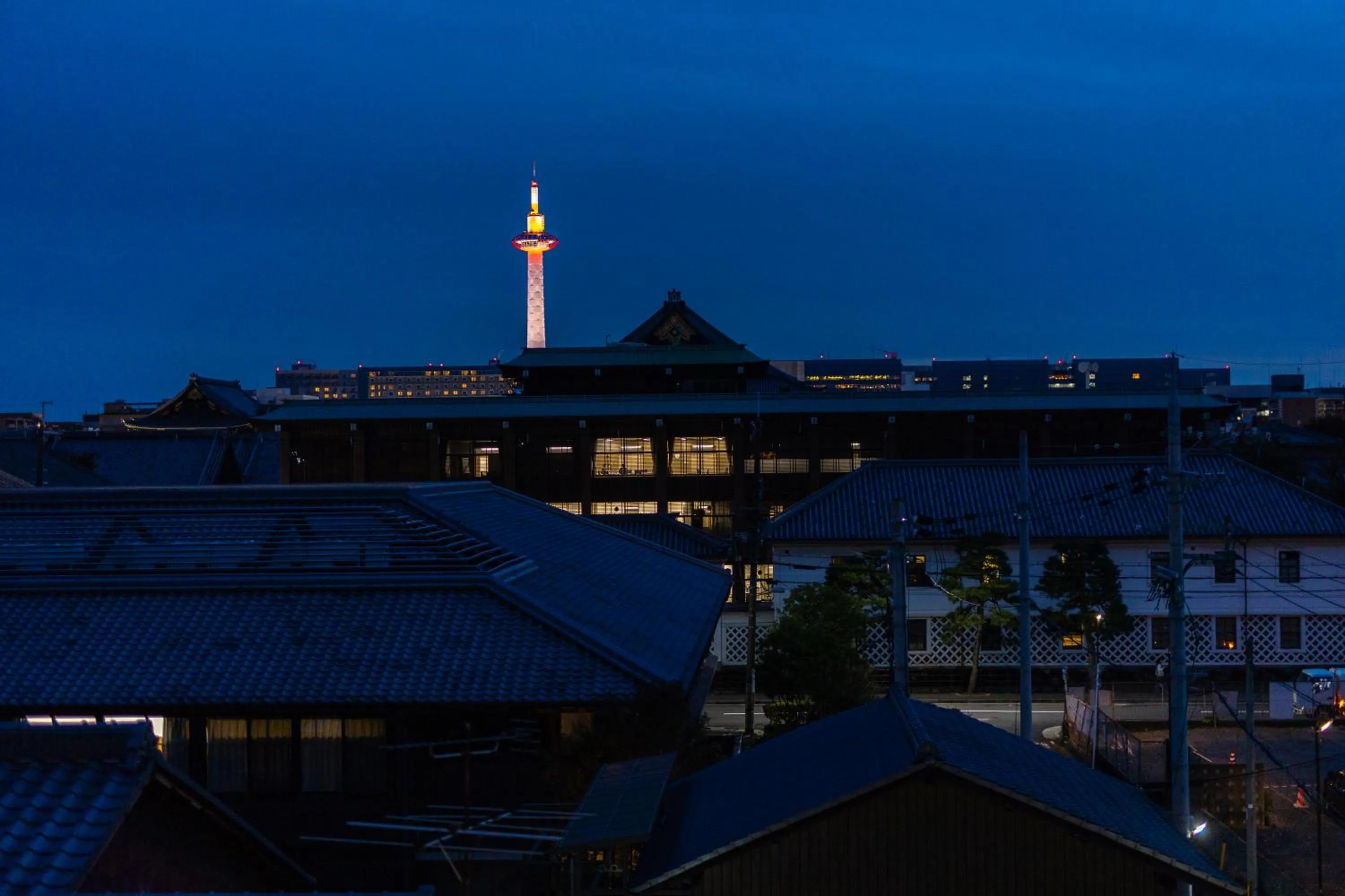 City view in Karasuma Rokujo Hotel