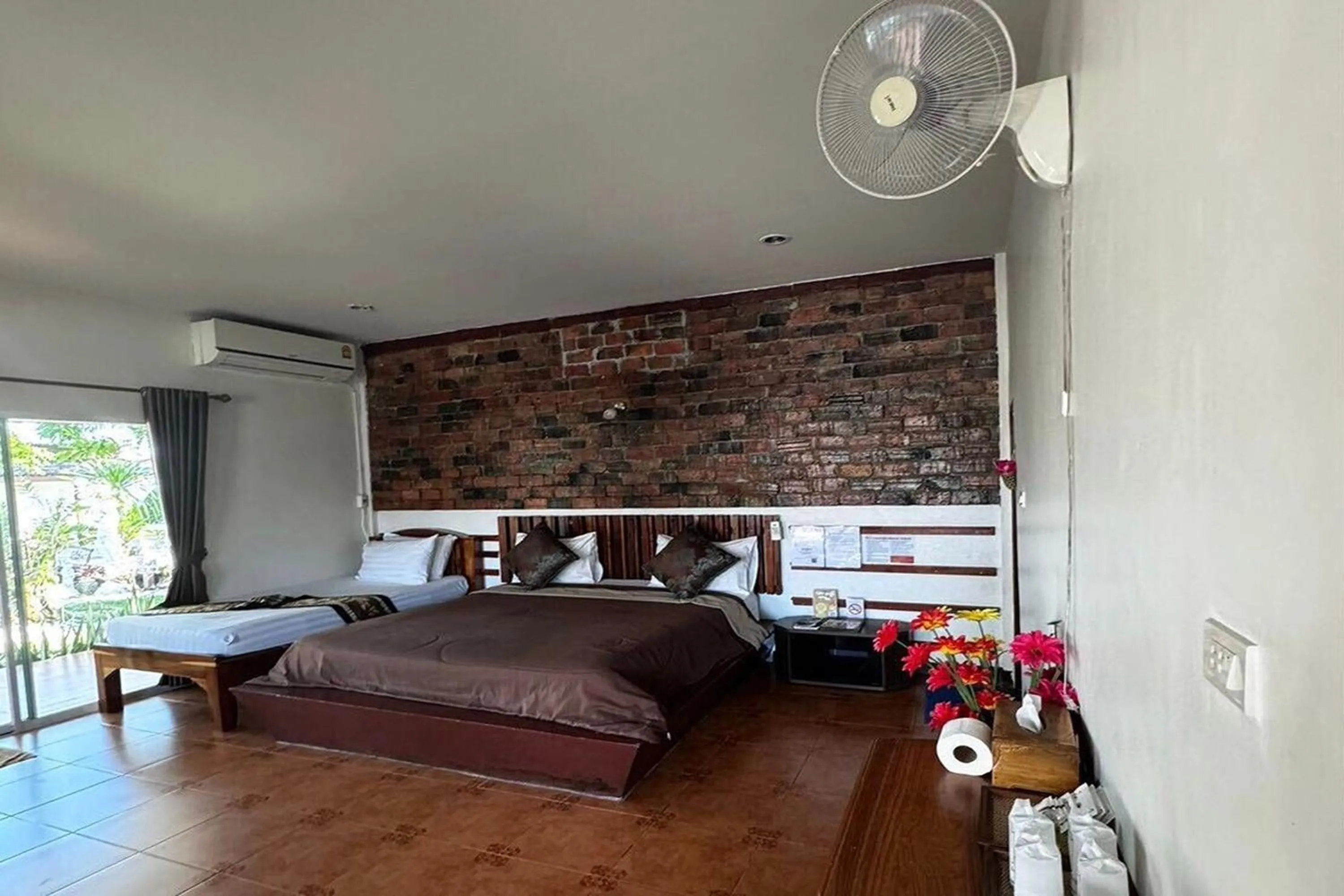 Bedroom, Bed in Ozone Resort & Pool Villa