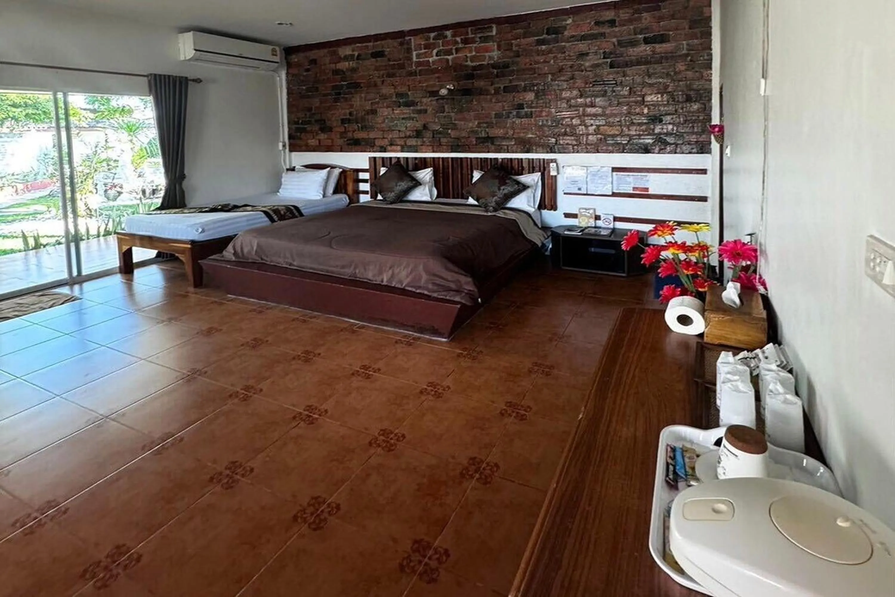 Bedroom, Bed in Ozone Resort & Pool Villa