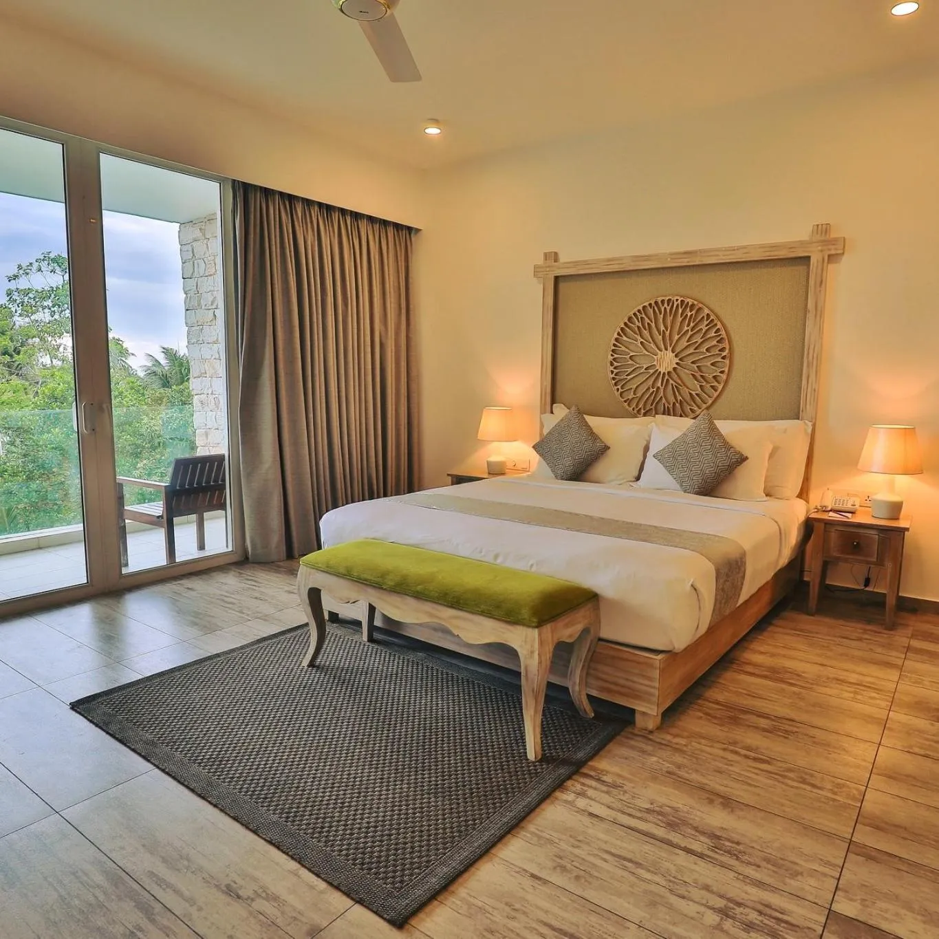 Bedroom, Bed in Triple O Six