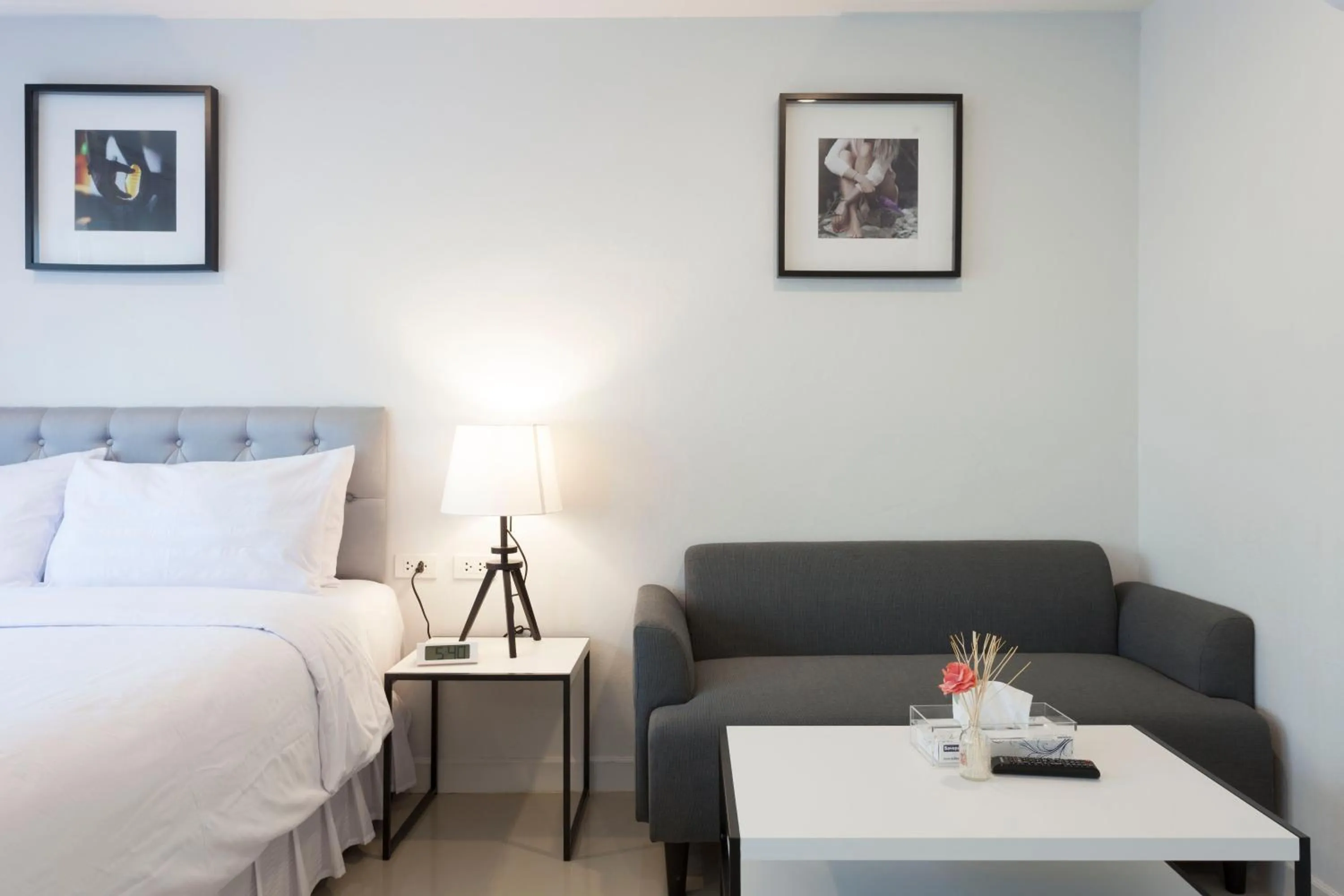 Photo of the whole room, Bed in Cozy Home by Nan