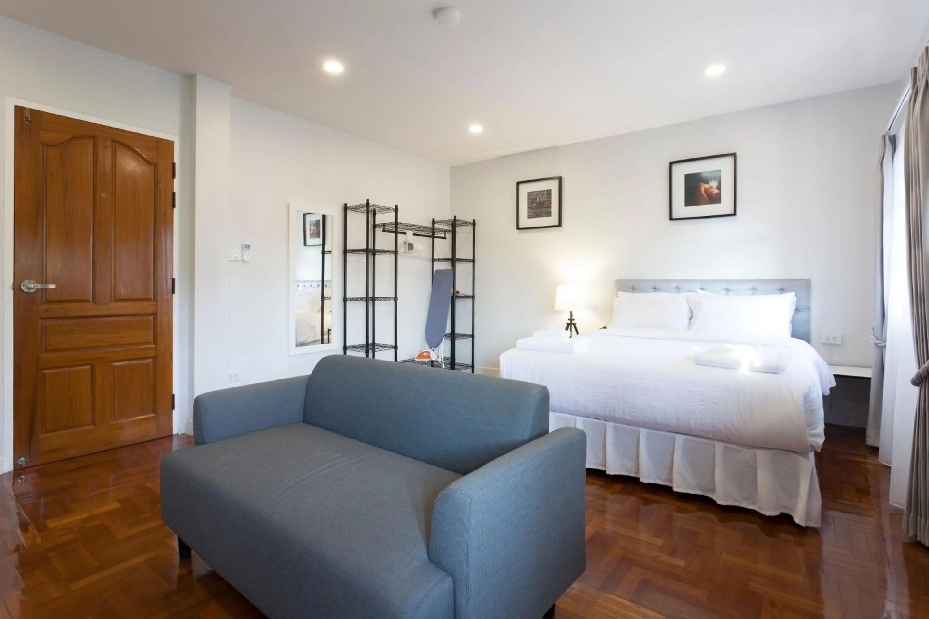 Photo of the whole room, Bed in Cozy Home by Nan