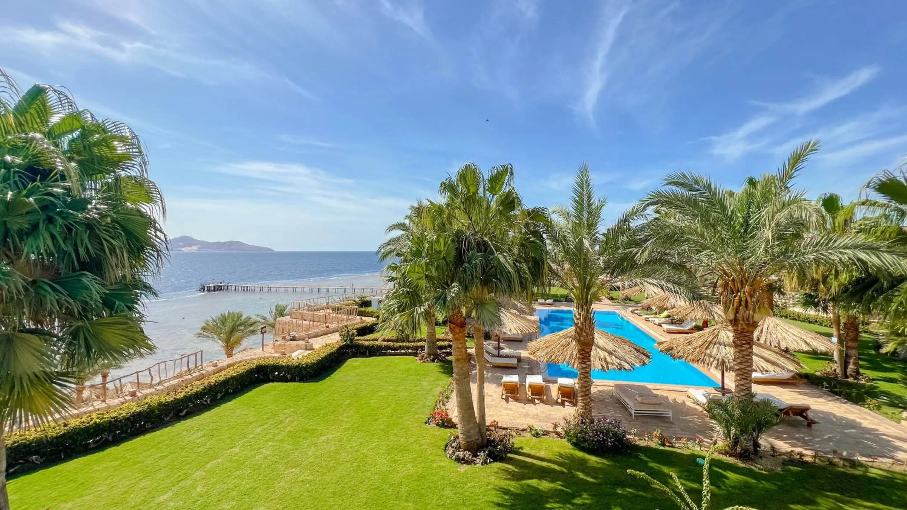 Natural landscape in Tamra Beach Resort