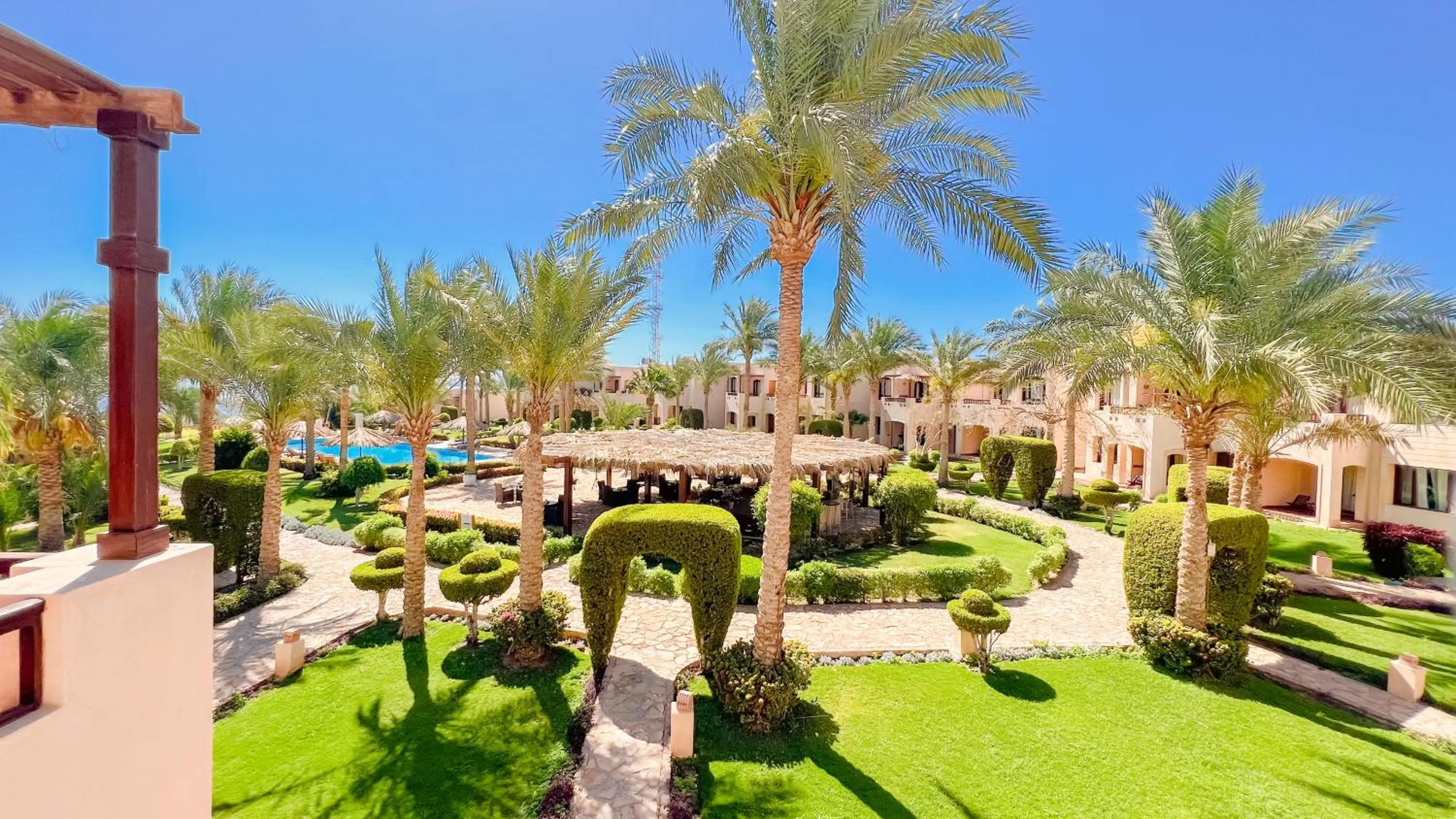 Natural landscape in Tamra Beach Resort