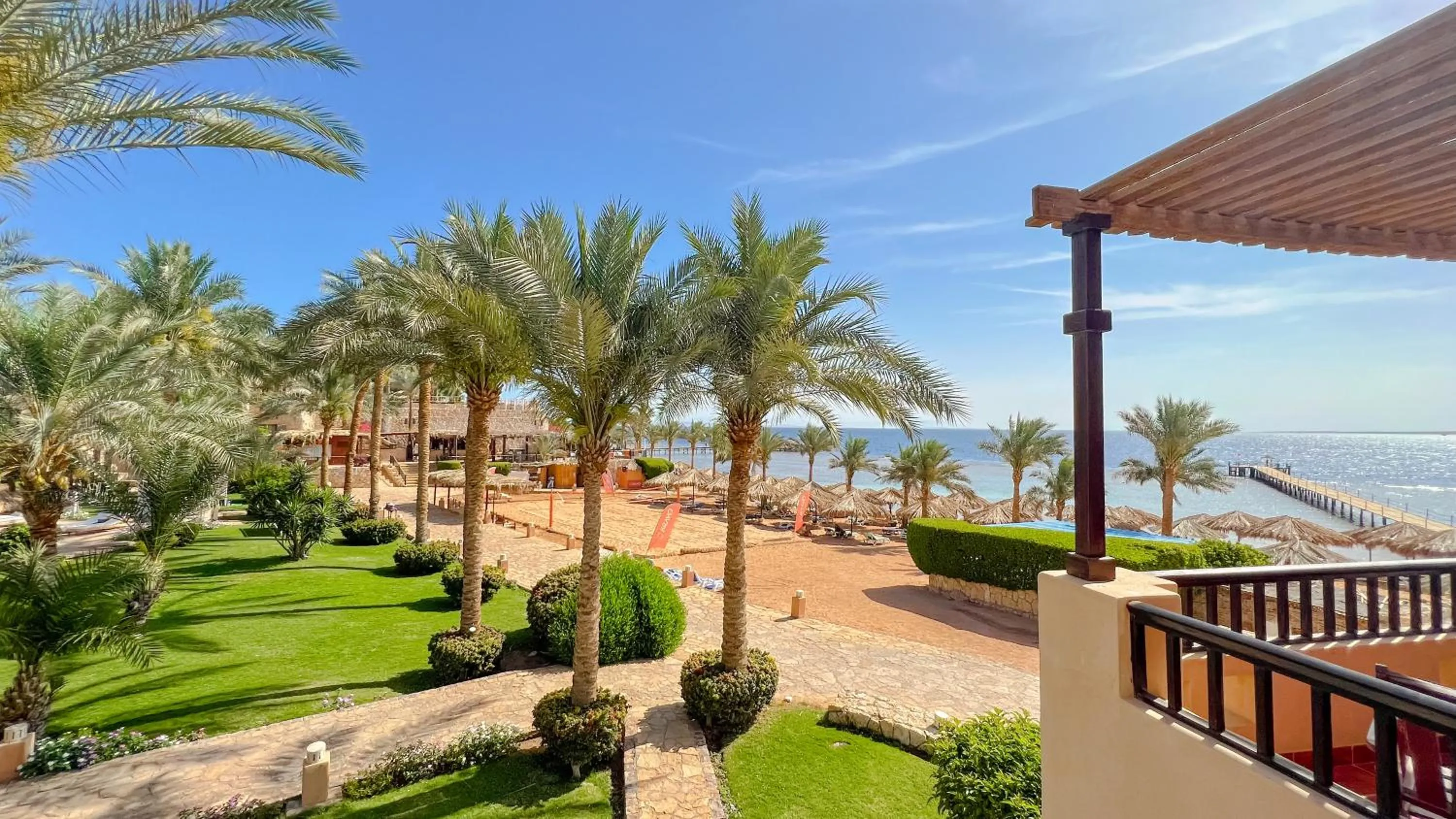 Natural landscape in Tamra Beach Resort