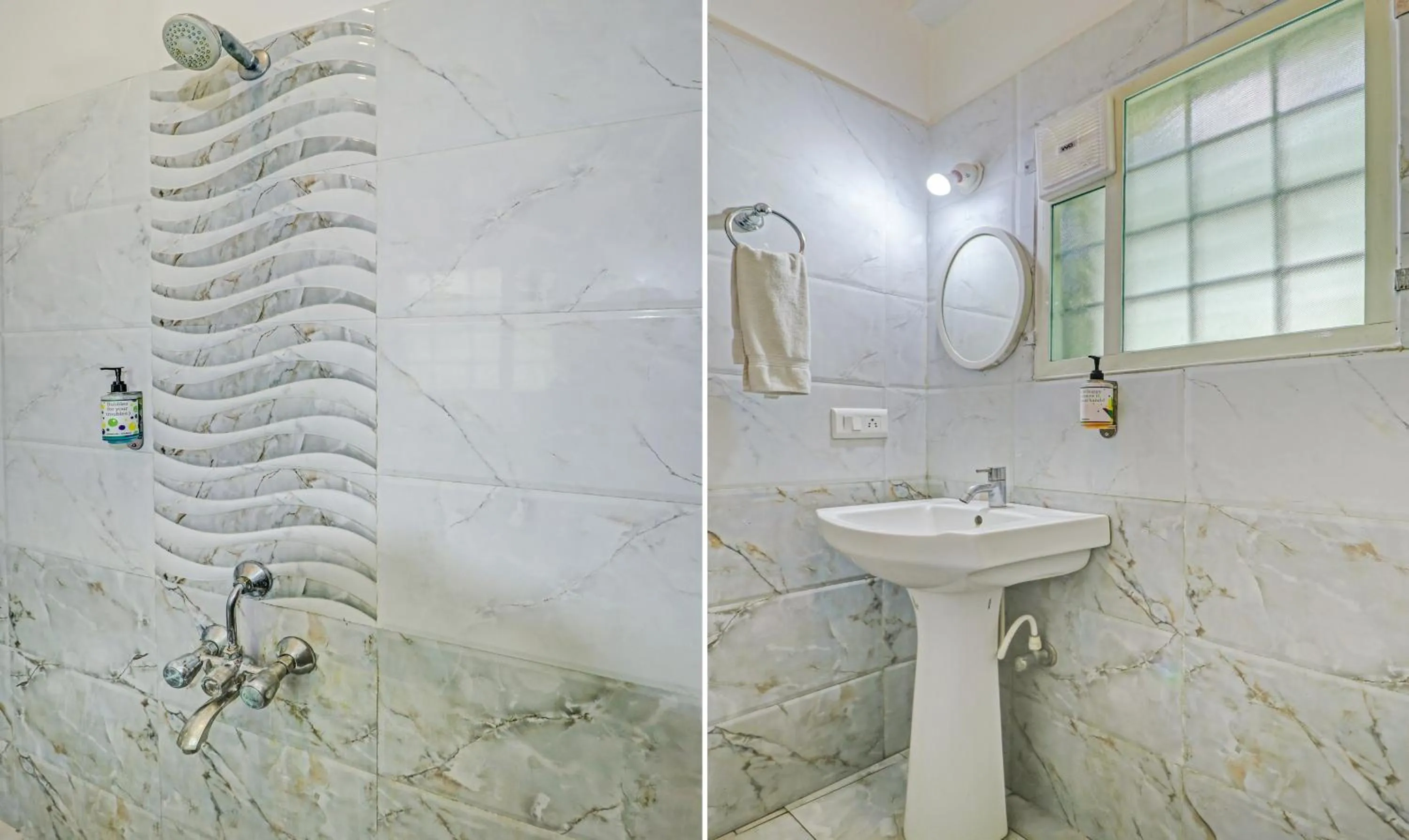 Bathroom in Treebo Green Land Kushalnagar