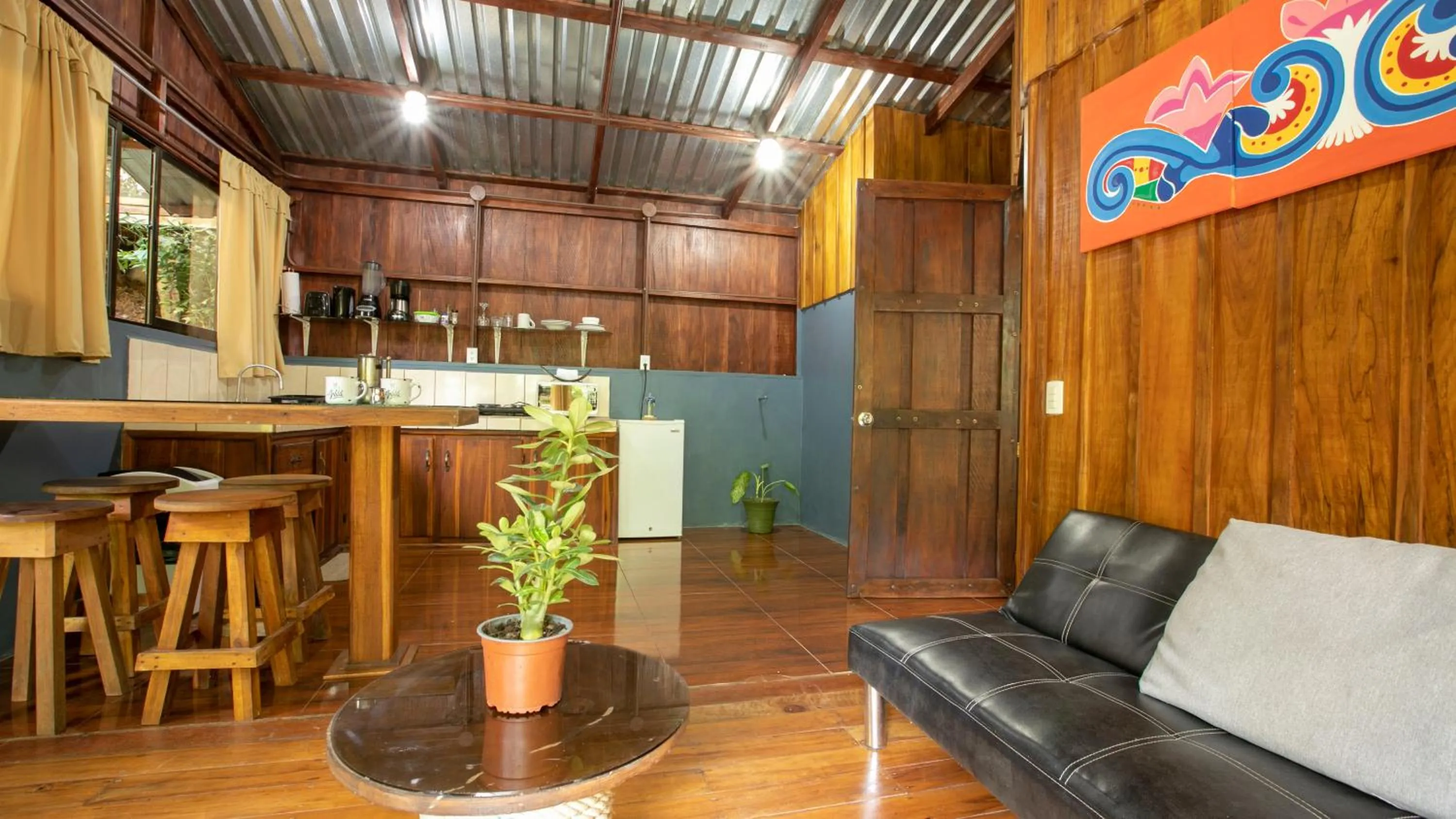 Living room in Cabañas del Lago