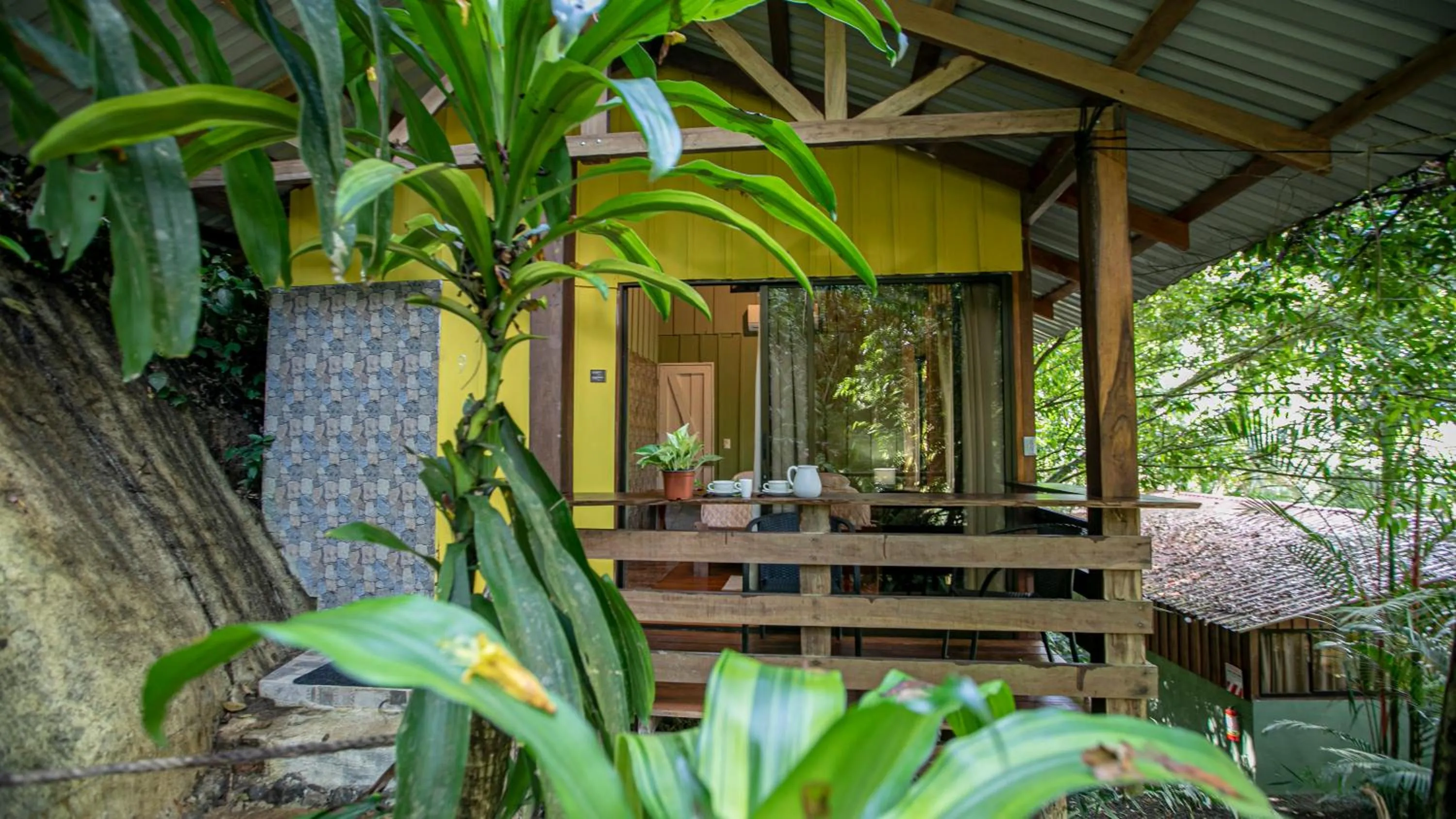Balcony/Terrace in Cabañas del Lago