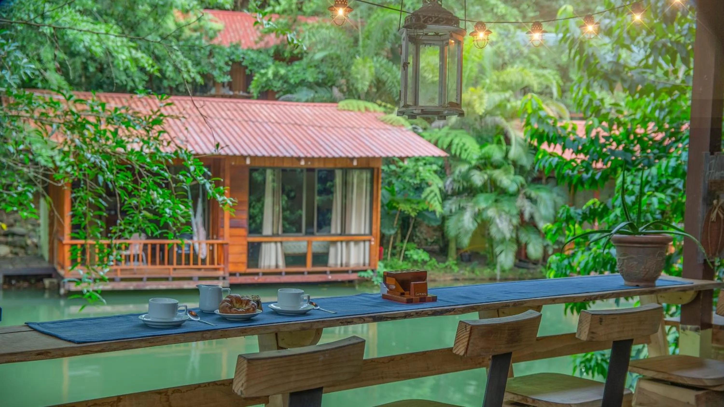 Seating area in Cabañas del Lago