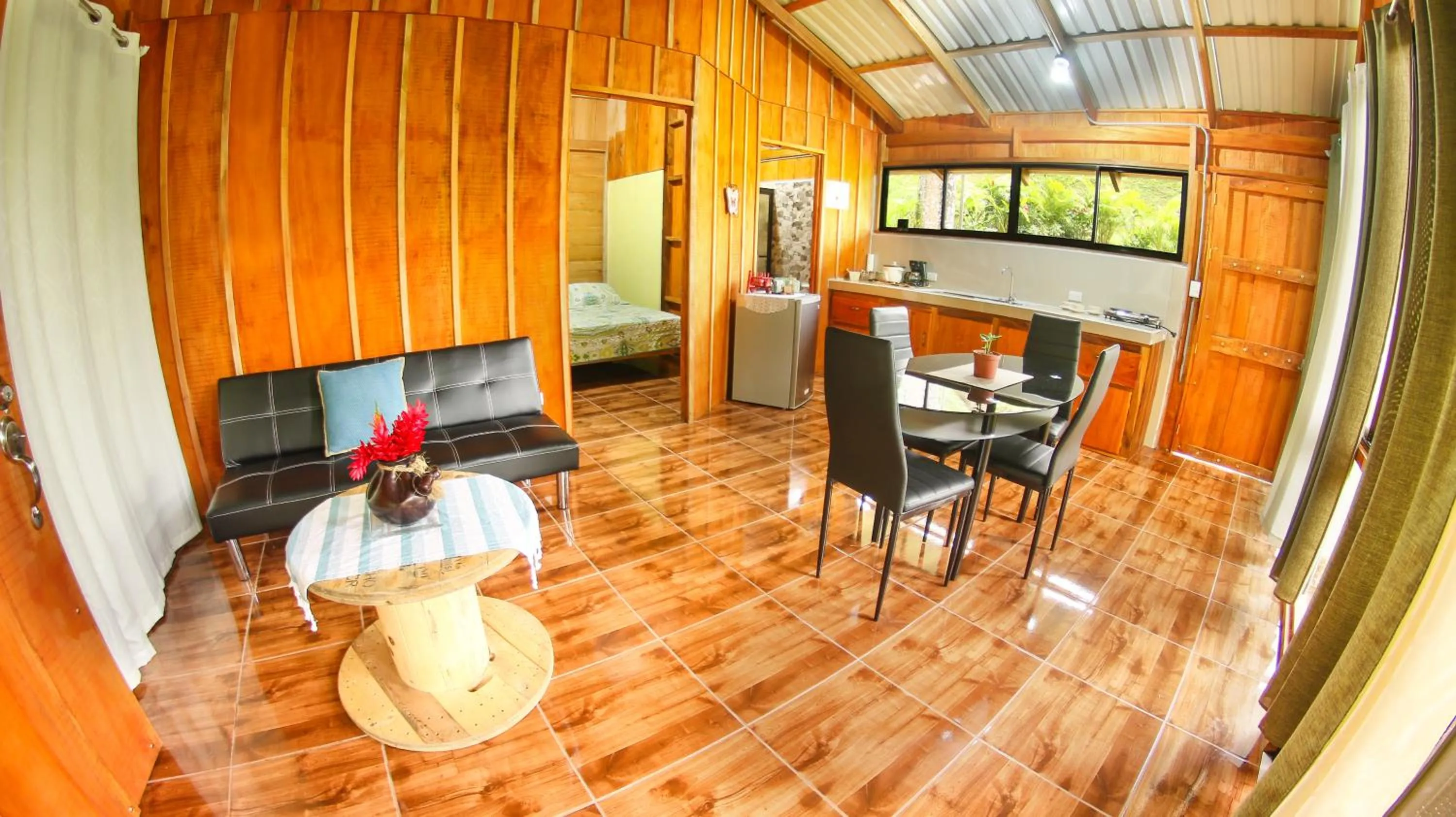 Living room in Cabañas del Lago