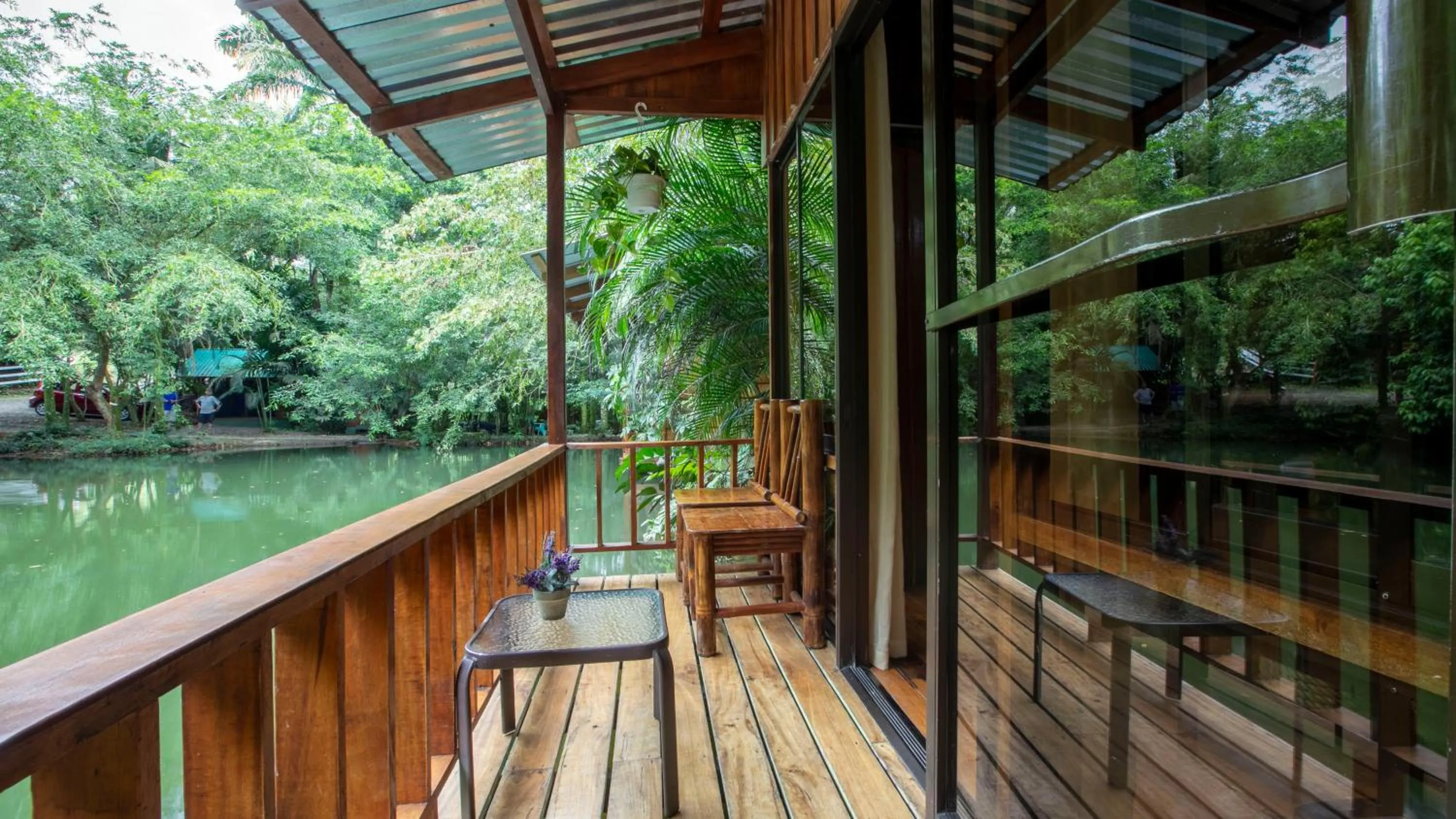Balcony/Terrace in Cabañas del Lago