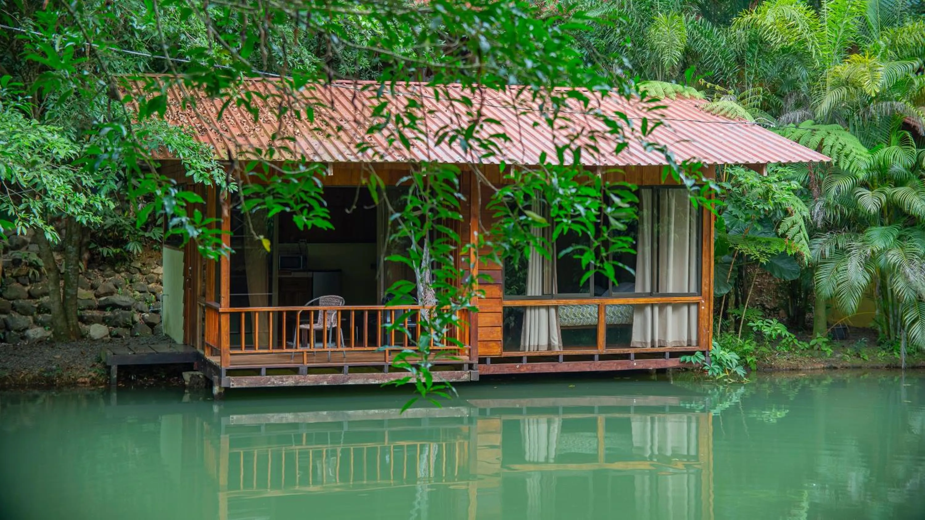 Natural landscape in Cabañas del Lago