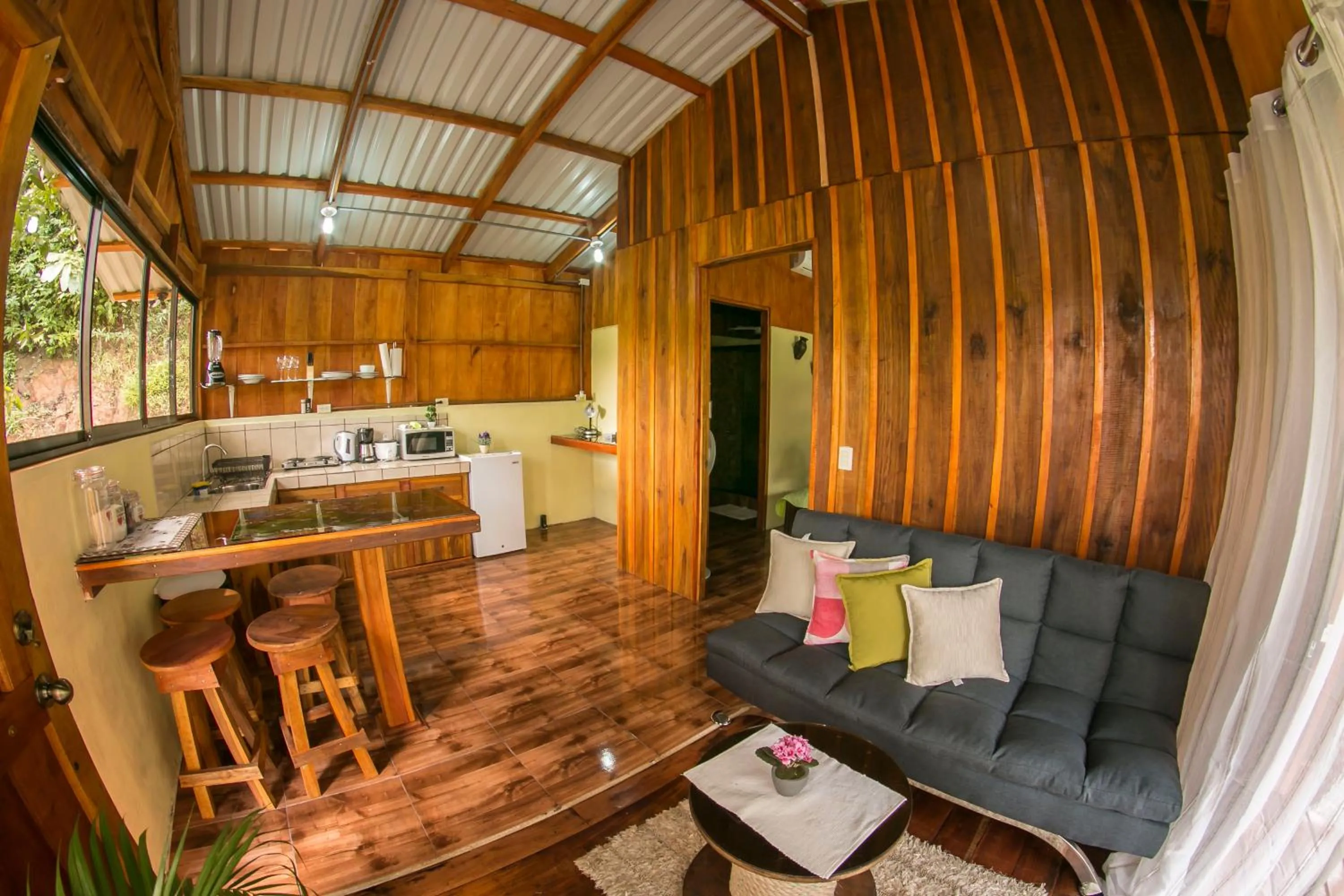 Living room in Cabañas del Lago