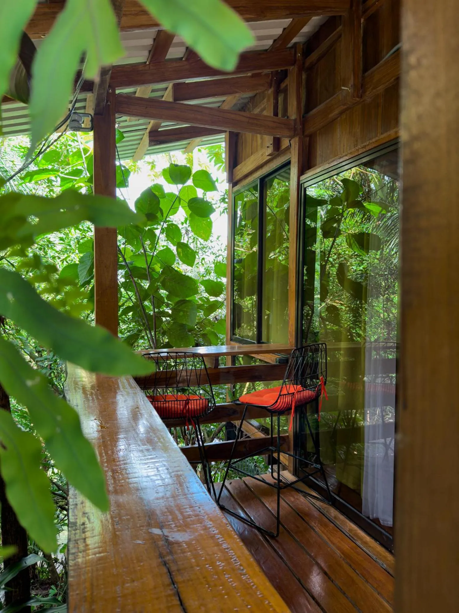 Balcony/Terrace in Cabañas del Lago